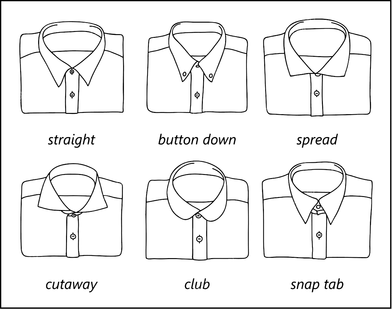 Harioms.com: Men's Shirts - Cutaway, Club Collar & Snap Tab Collar ...