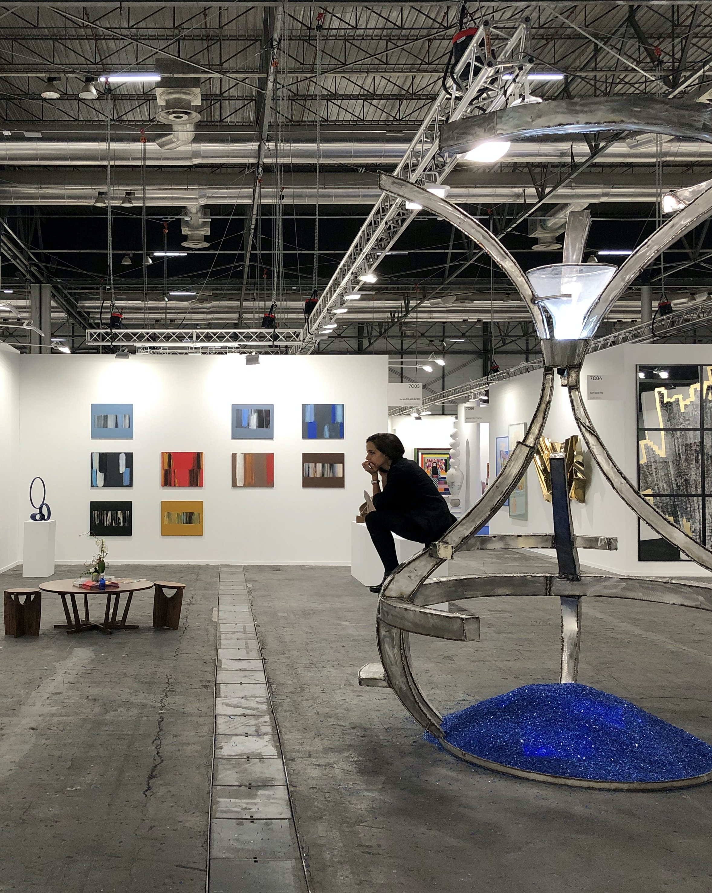 Art Advisor for Art Fairs. Collaboration with Alvaro Alcázar Gallery in many international art fairs such as ARCOMadrid, Kiaf Seoul, Arte Santander, Art Paris and Bad+Bordeaux
©Galería Alvaro Alcázar