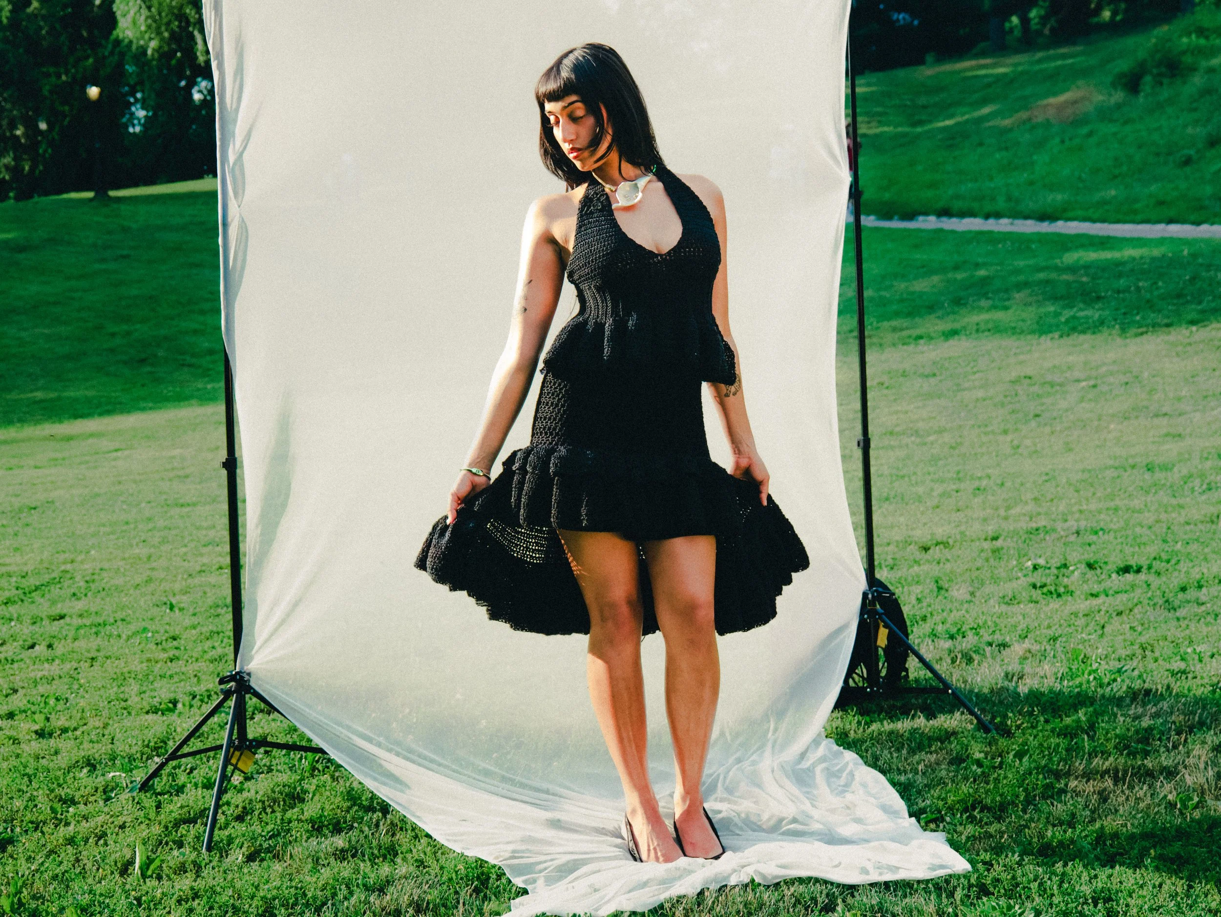 Black Swallowtail Skirt