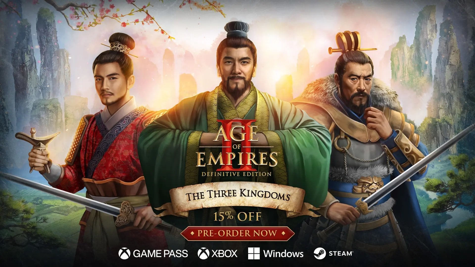 Age of Empires II: Definitive Edition - The Three Kingdoms