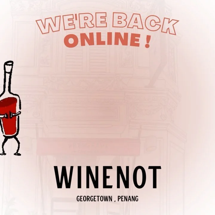 Sip your way through Penang's best natural wines selections ✨

Attention folks!

We&rsquo;re so excited to announce that our website is back online now and ready to shop! With WineNot &mdash; you can discover a range of natural wines, from boutique w