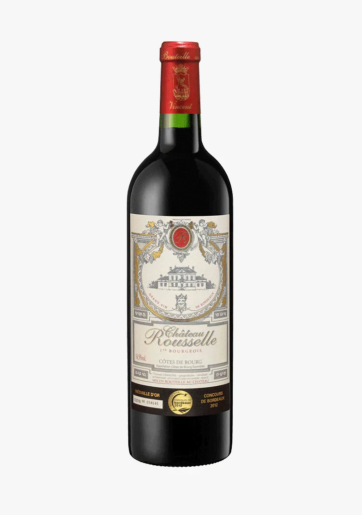 Château Rousselle Côtes de Bourg 2018.webp