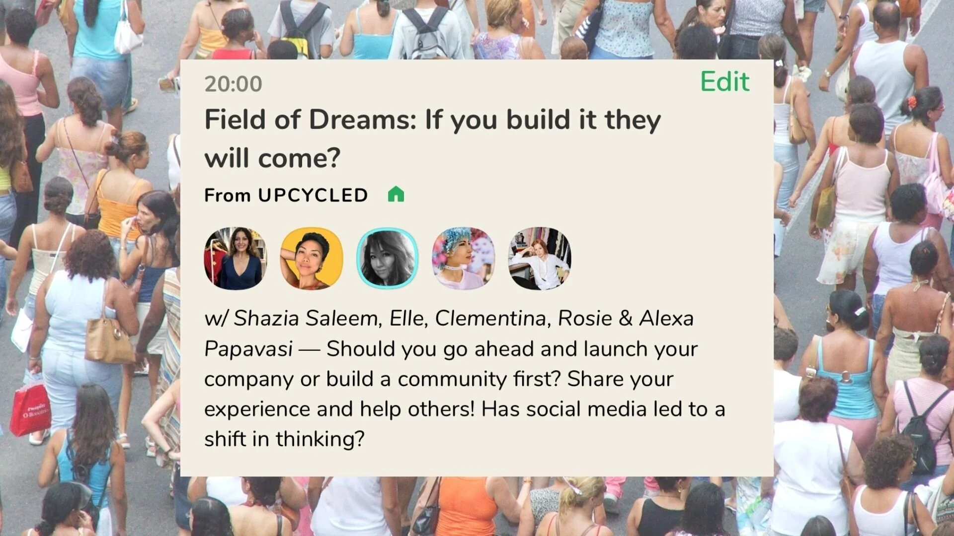 Field of dreams if you build it they will come? — Pop London