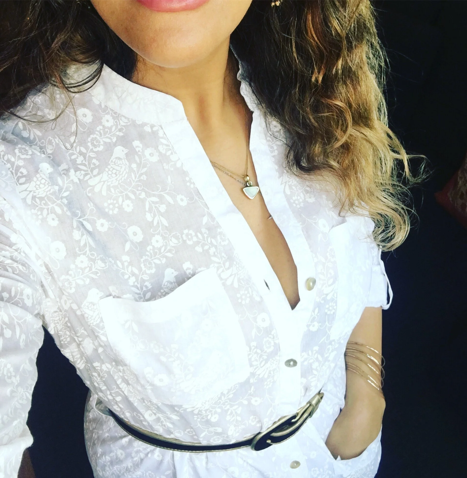Bird print shirt dress.JPG