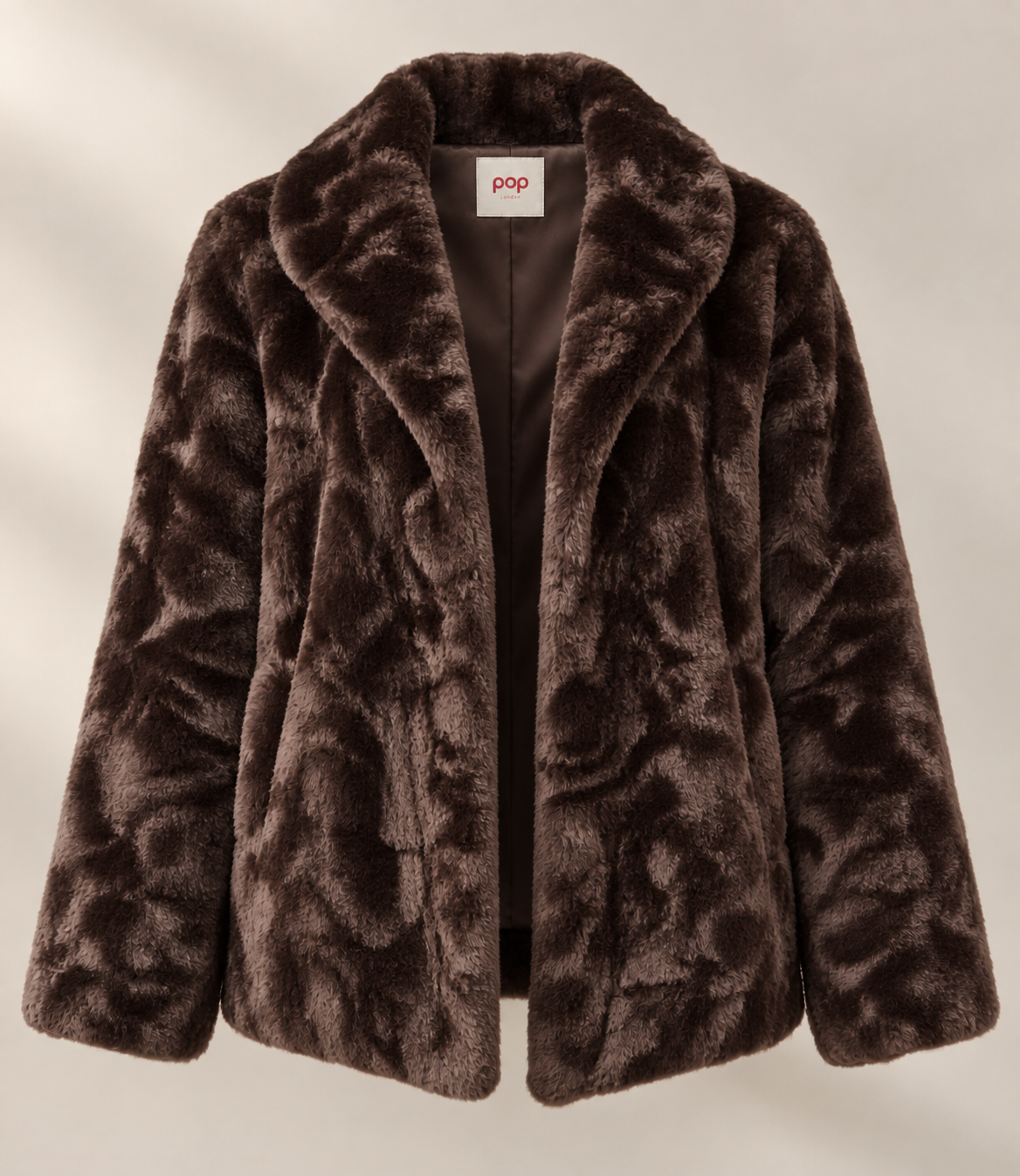 Coffee Crush Faux Fur Jacket