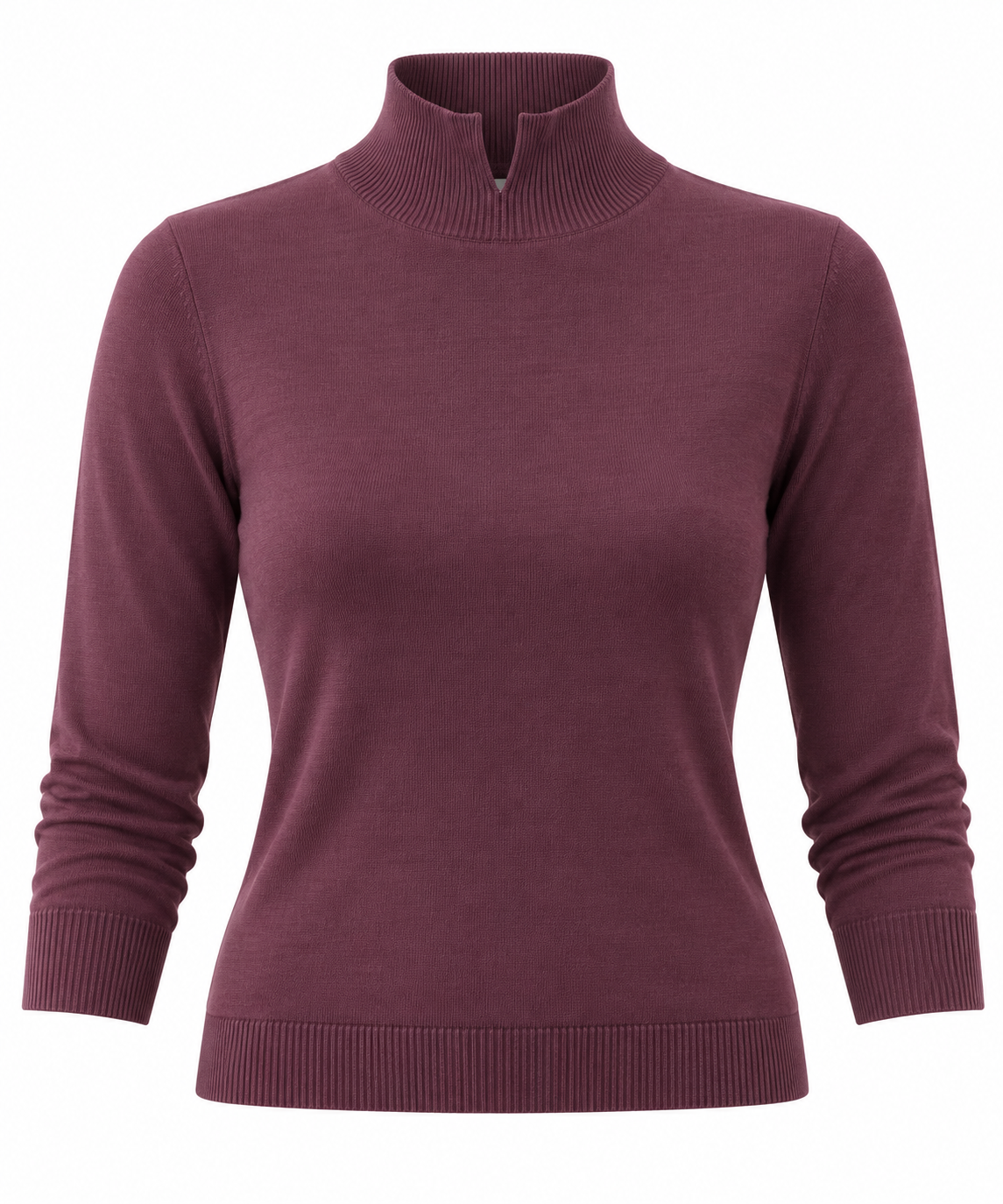 Pop Polo neck fig berry shade invisible mannequin.png