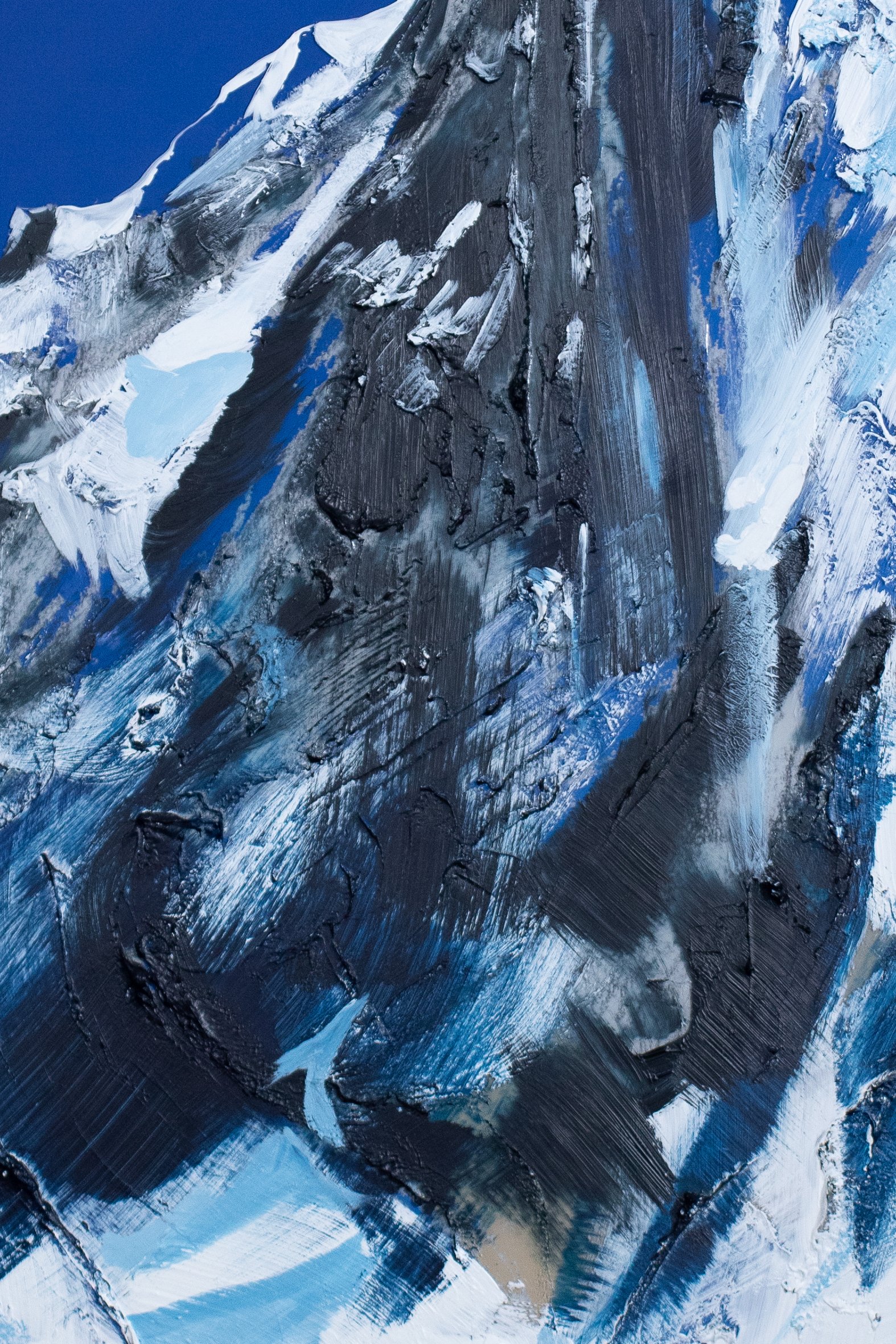 Les Drus, Legends II Collection. Original Painting by Minna George