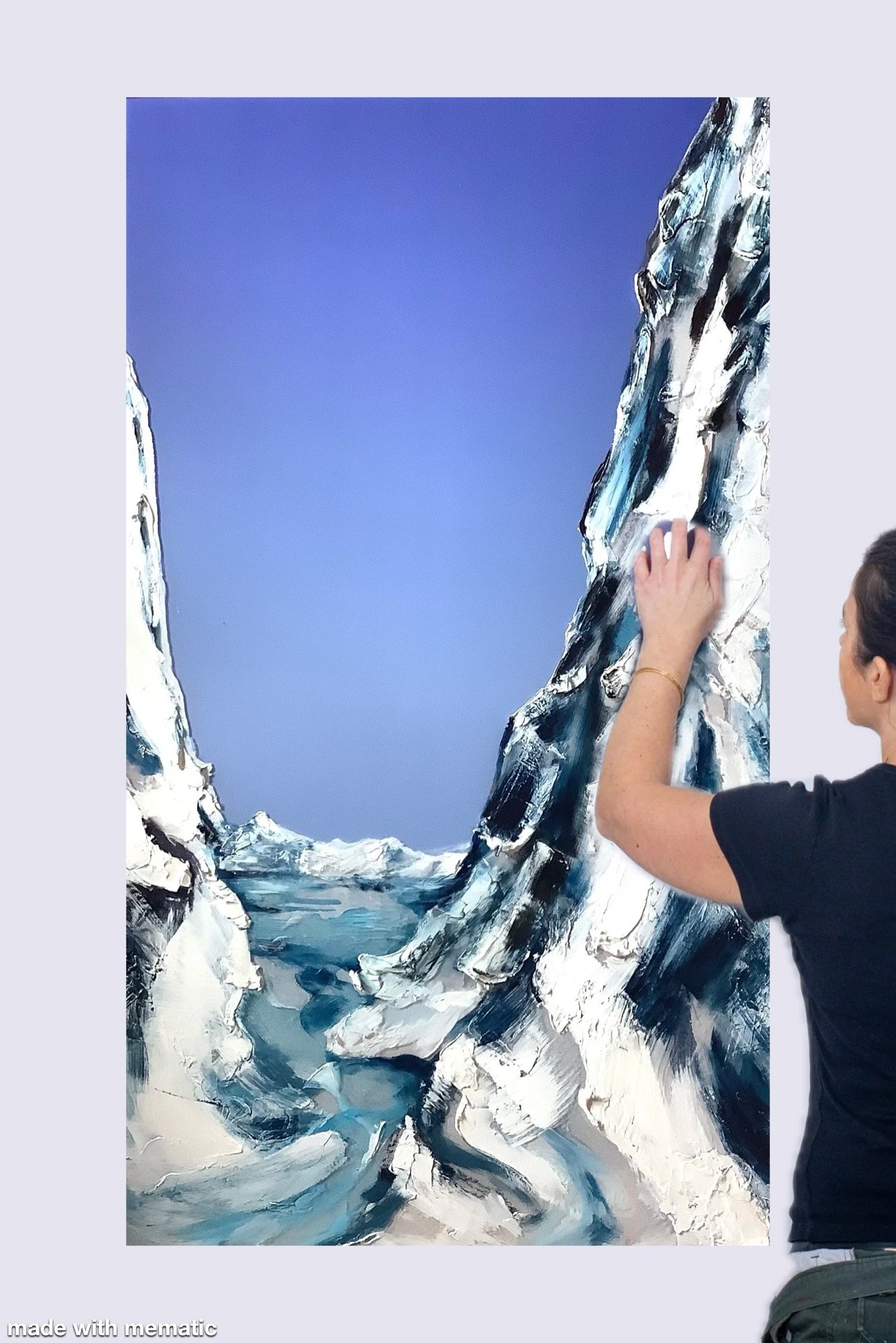 Valley Blanche - Above the Clouds