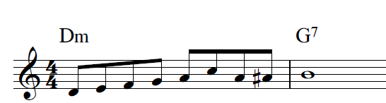 A Simple Enclosure Lick Over the Minor ii Chord (in All 12 Keys)