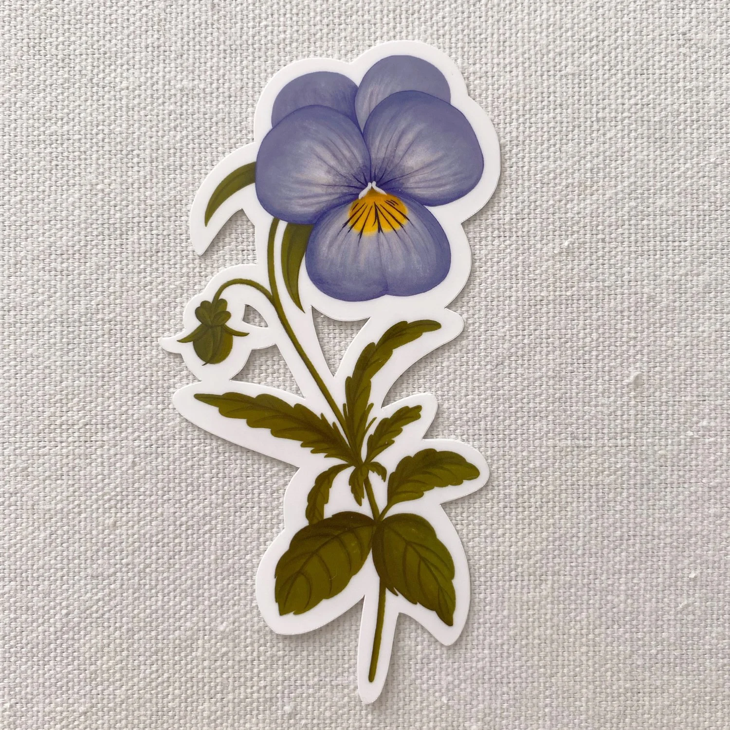 Sticker - Fleur Pensée