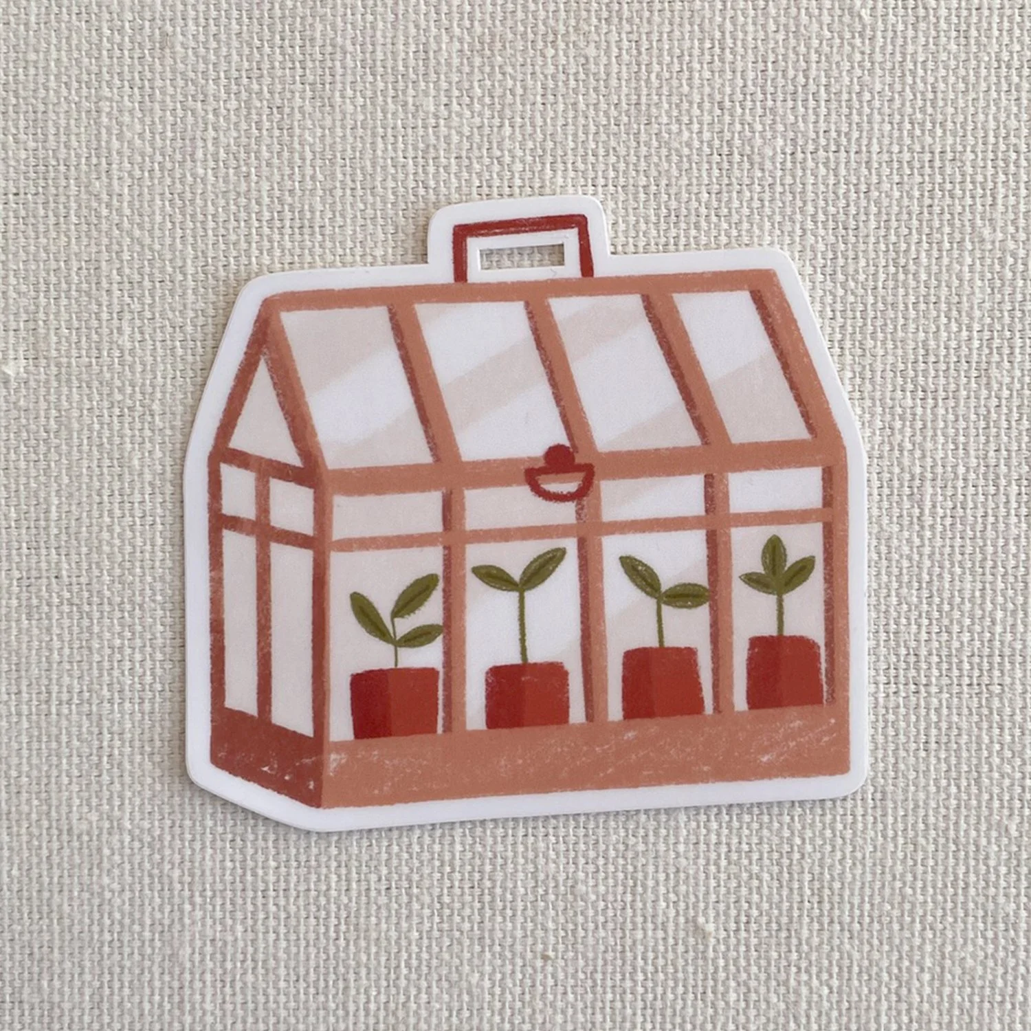 Sticker Serre à petites pousses