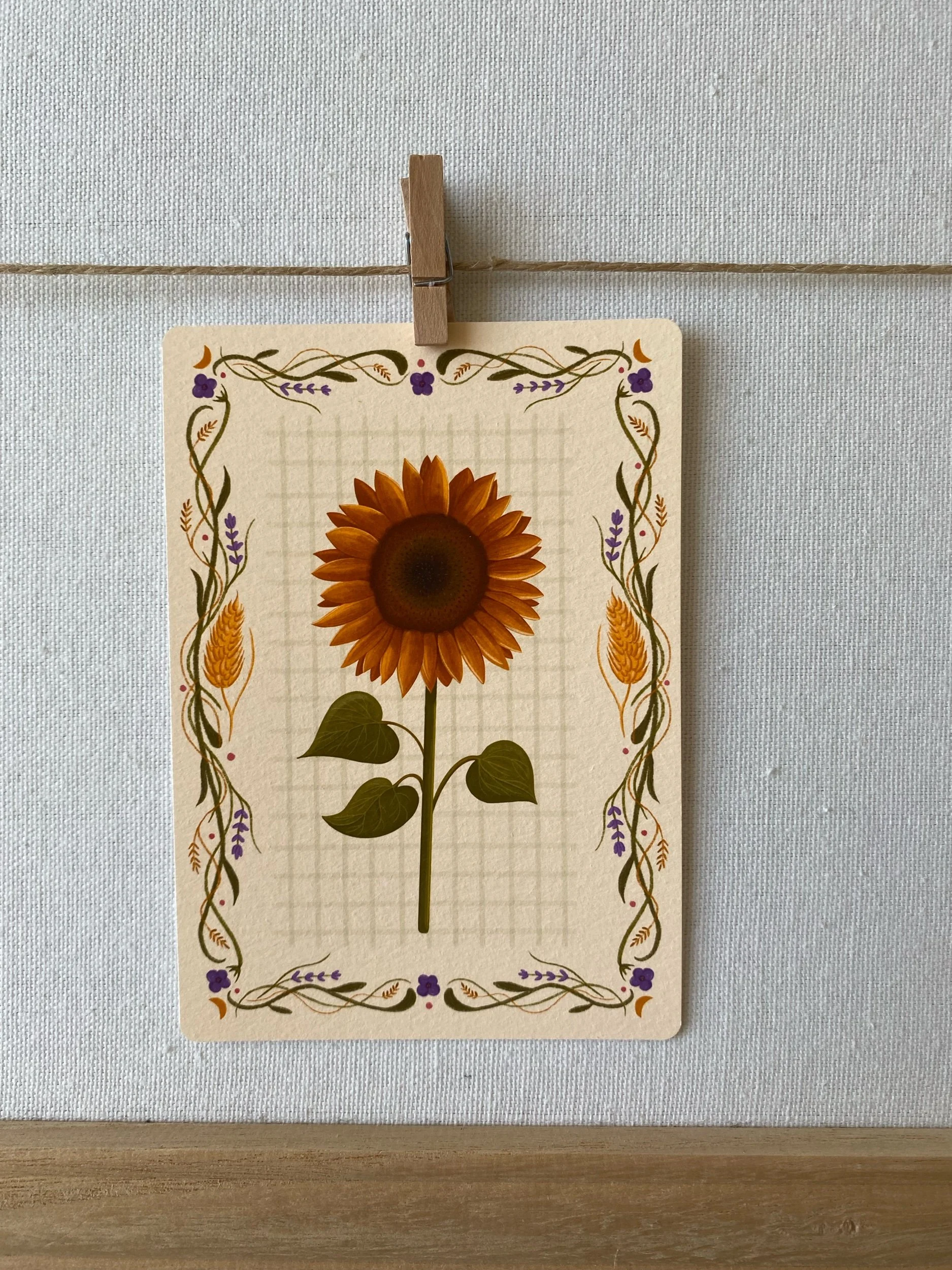 Carte Tournesol
