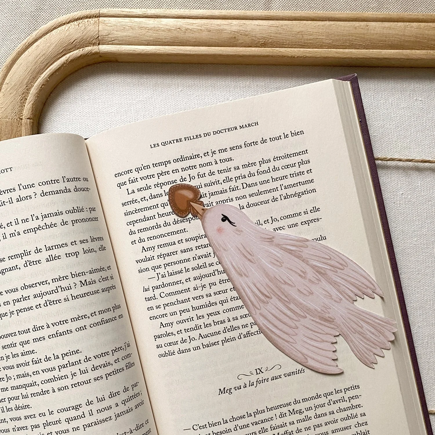 Marque-page - Oiseau & Ex-Voto