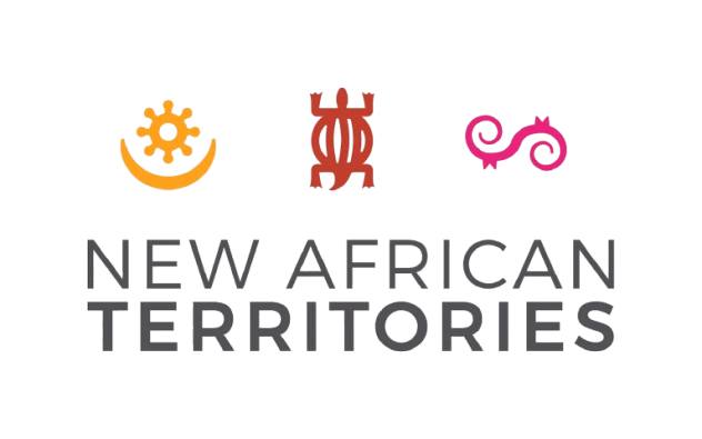 The logo for Native American Territories features colorful icons representing a flower, a buffalo, and a snail above the text 'Native American Territories' in bold black letters.
