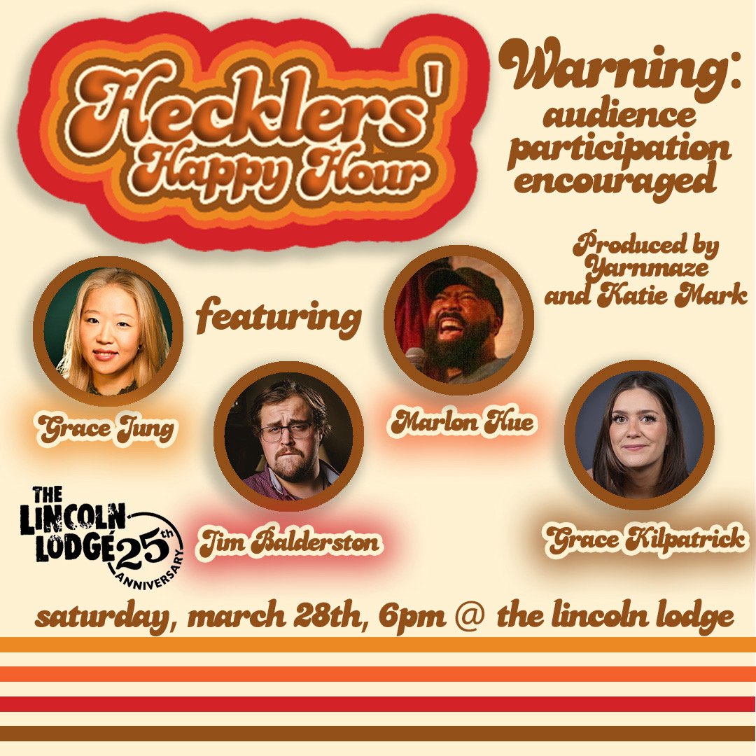 Hecklers’ Happy Hour at Lincoln Lodge, Chicago