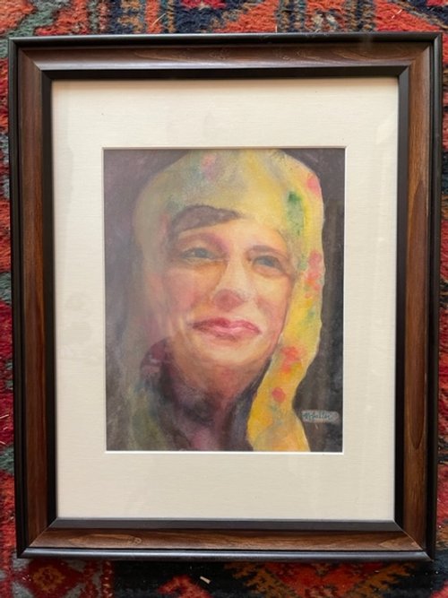 Portrait of Eastern European Women by By Melody Fuller, Framed.jpeg