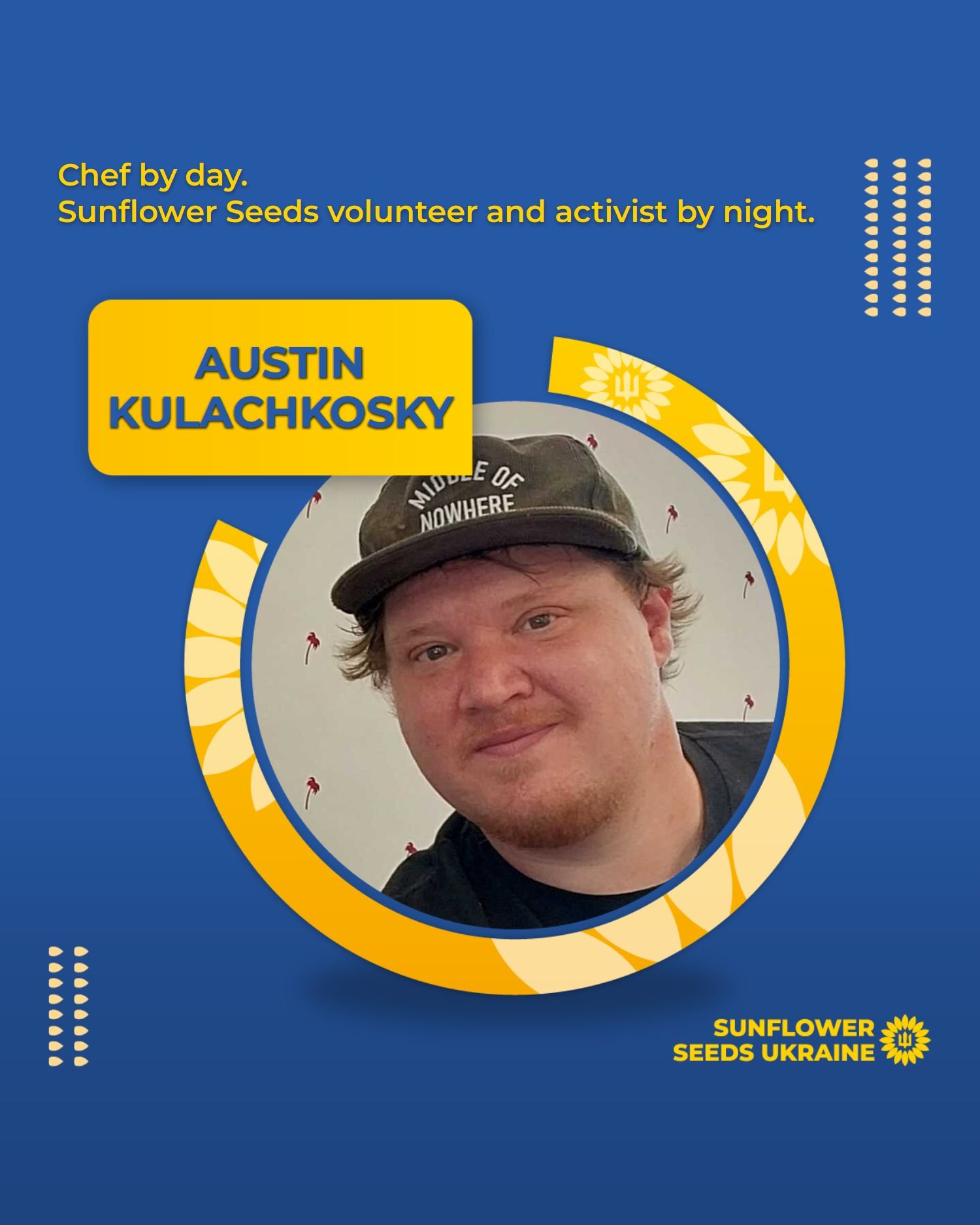 Meet Austin, a talented chef who brings his &ldquo;signature recipe&rdquo; to his role as SFSU volunteer. Austin&rsquo;s involvement in our July Dine Out event was nothing short of heroic: In addition to signing up an array of restaurants in Wheat Ri