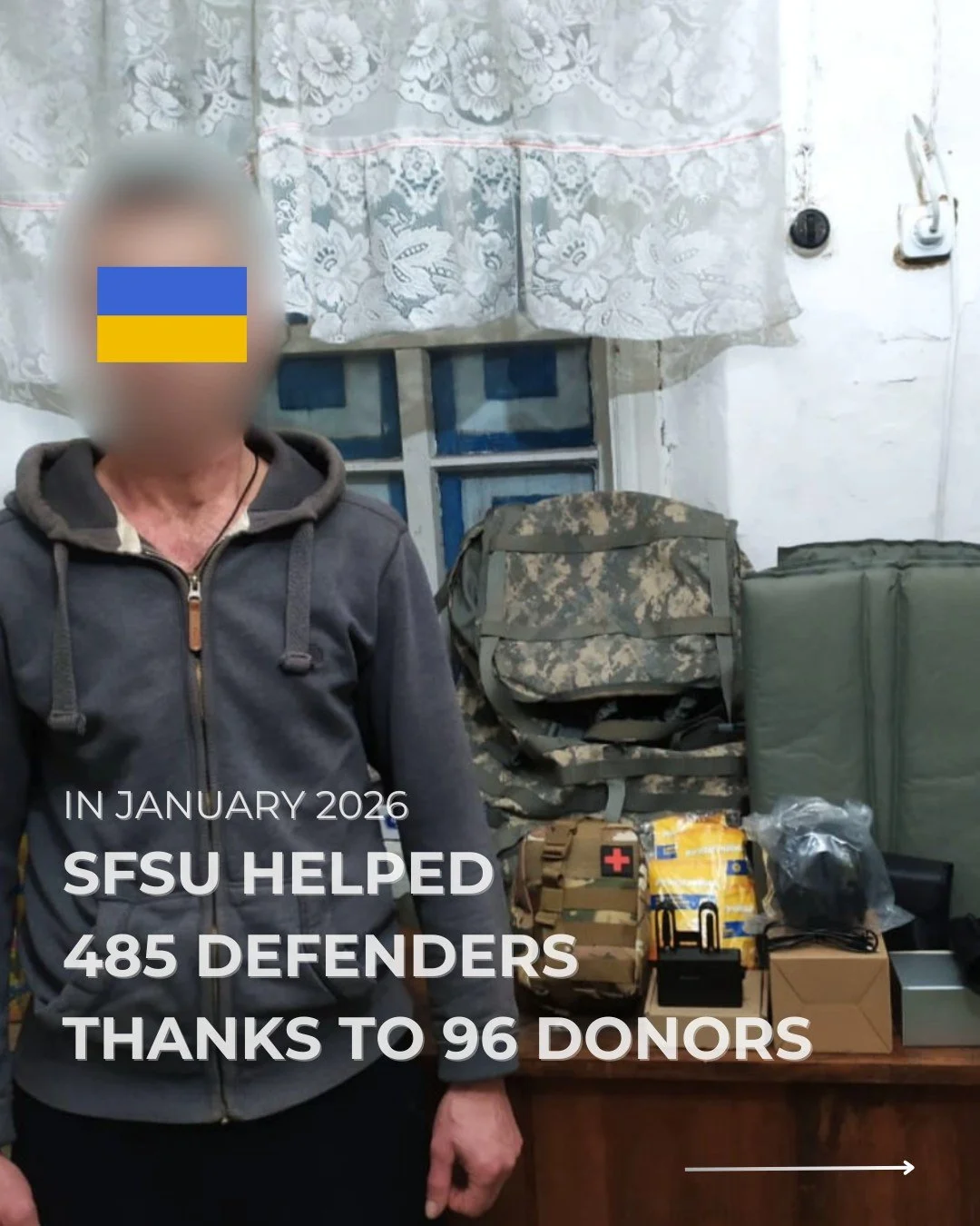 To support Ukraine is to support democracy and justice in the world we are all a part of.

More about our projects and mission at the link in our bio.