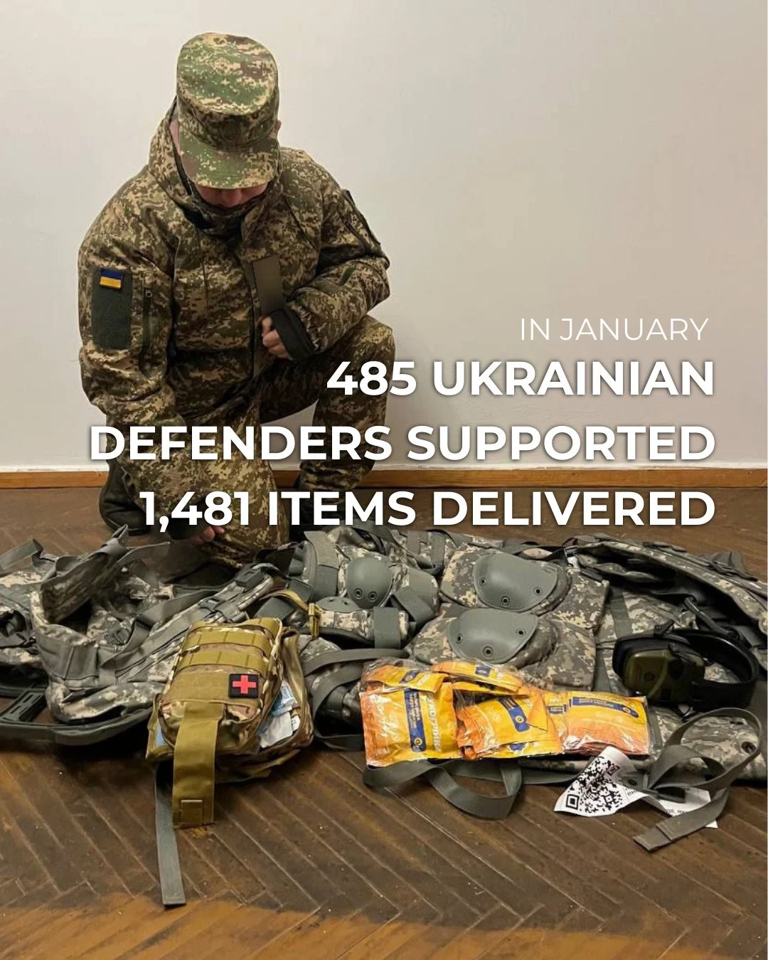 This is possible thanks to donors and volunteers, to whose efforts we owe the result.

In January, we were supported by 96 donors. Thank you!

Join the SFSU community and support those who are fighting with all their strength to preserve their countr