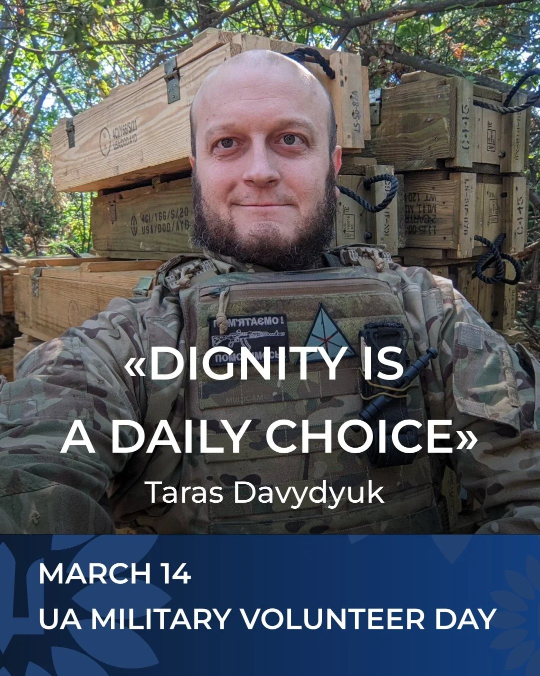 March 14, 2014 &ndash; the first 500 volunteer fighters of the Maidan Self-Defense arrived at the training ground to form the first volunteer battalion.

This was neither the first nor the last time in Ukraine&rsquo;s history that the people stood up