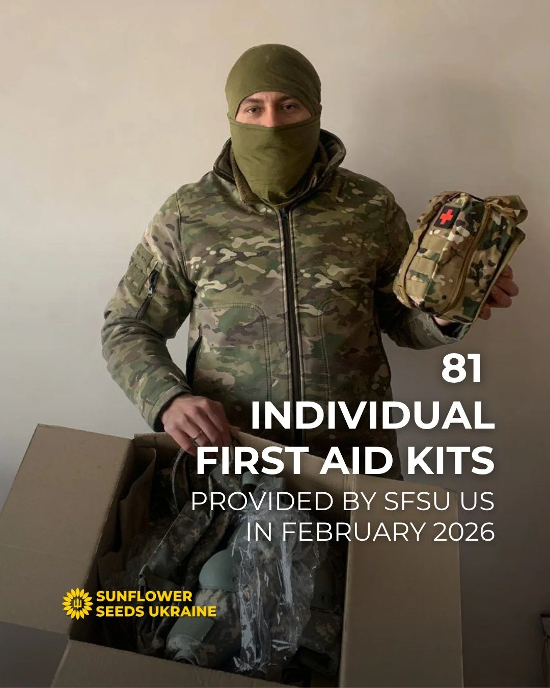 Help us provide medical aid and protective gear to small groups of defenders and humanitarian assistance to affected civilians.
Learn more via the link in our bio.
🌻Thank you!