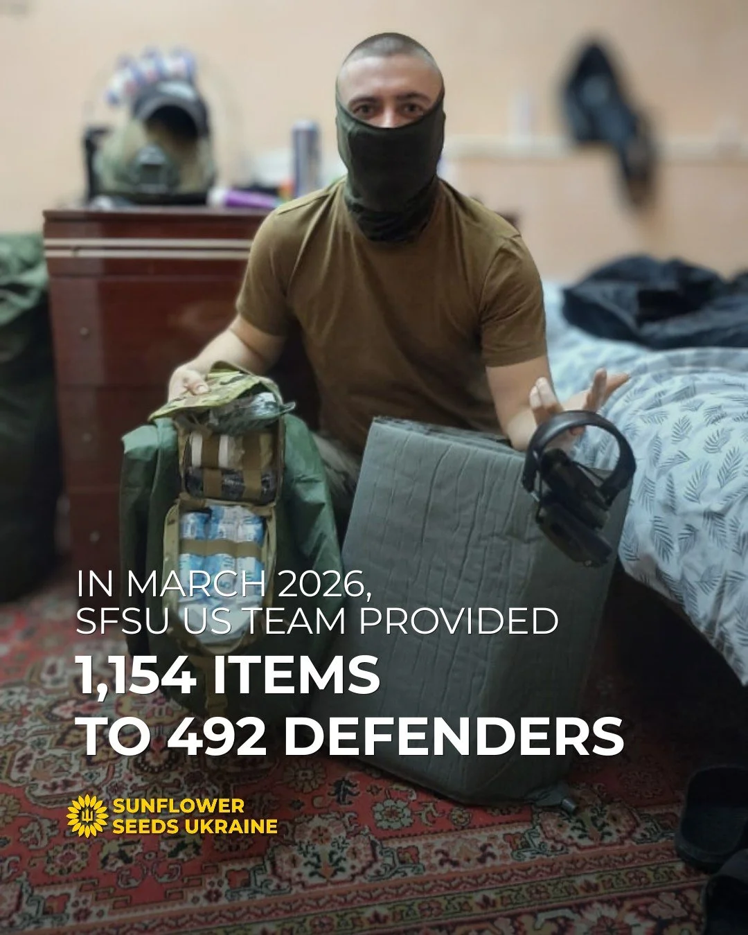 Thank you to the SFSU community, volunteers, and donors for your contribution to supporting Ukraine!
Your involvement is making a difference in this war.