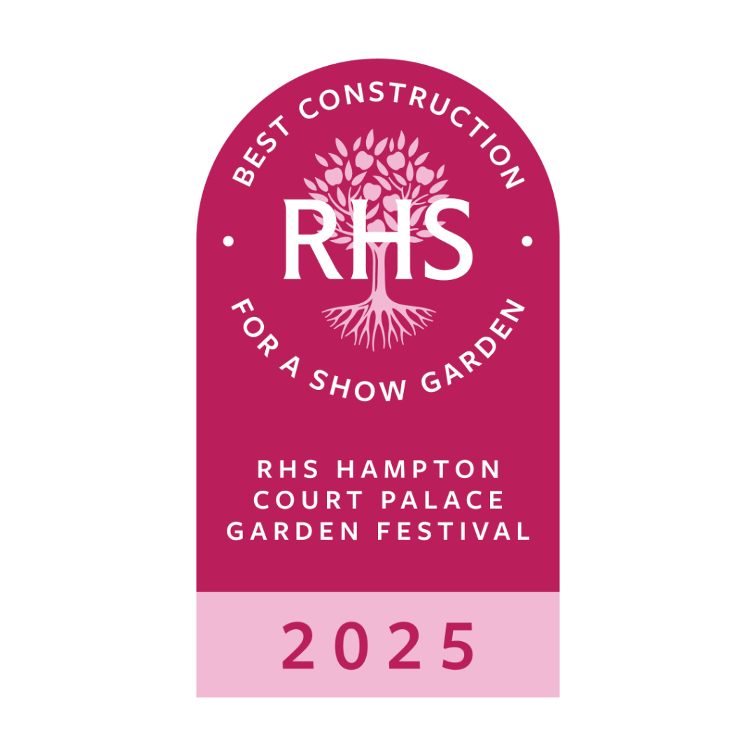    RHS Hampton Court:    Best Construction Award    UK  July 2025