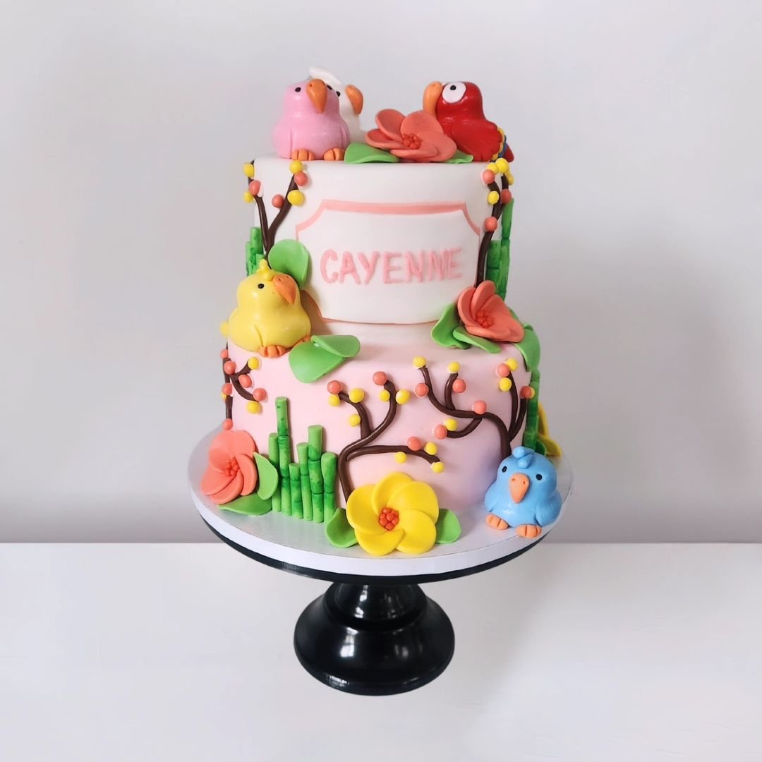 Happy Birthday Cayenne!!
.
.
#birthday #baking #birthdaycake #birds #birdlovers #birdcake #birdtheme #birdthemedcake #birdthemecake #cakedesign #cakeofinstagram #desserts #dessertofinstagram #cakeart #cakedecorator #cakedecorating #tropicalcake