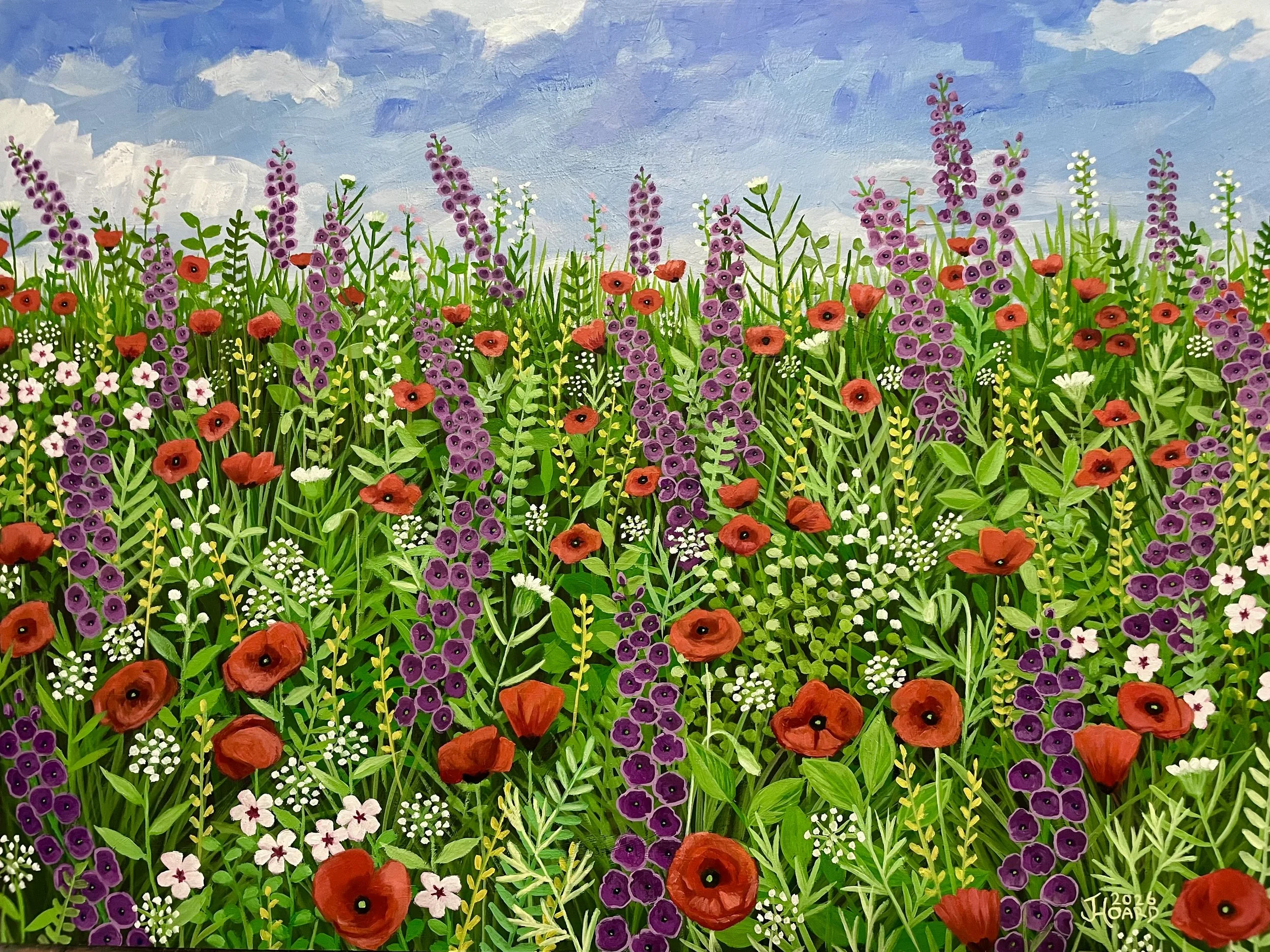 Poppies & Mullein