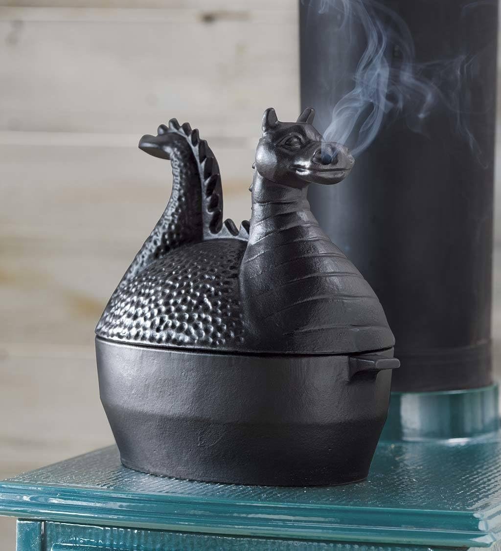 Puff the Wood Stove Dragon Puffing