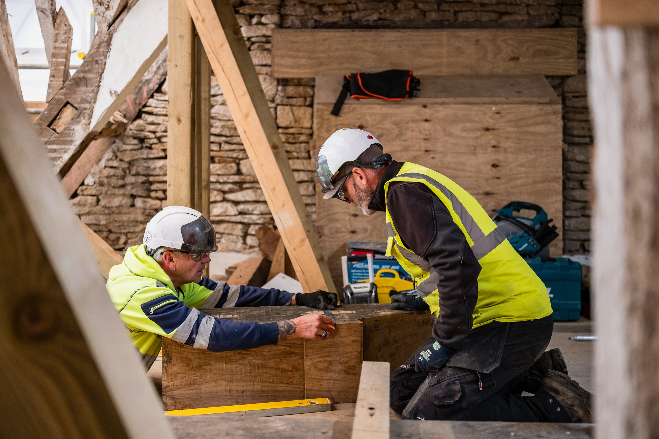 Traditional Carpentry Repairs at a Grade I Listed Manor House