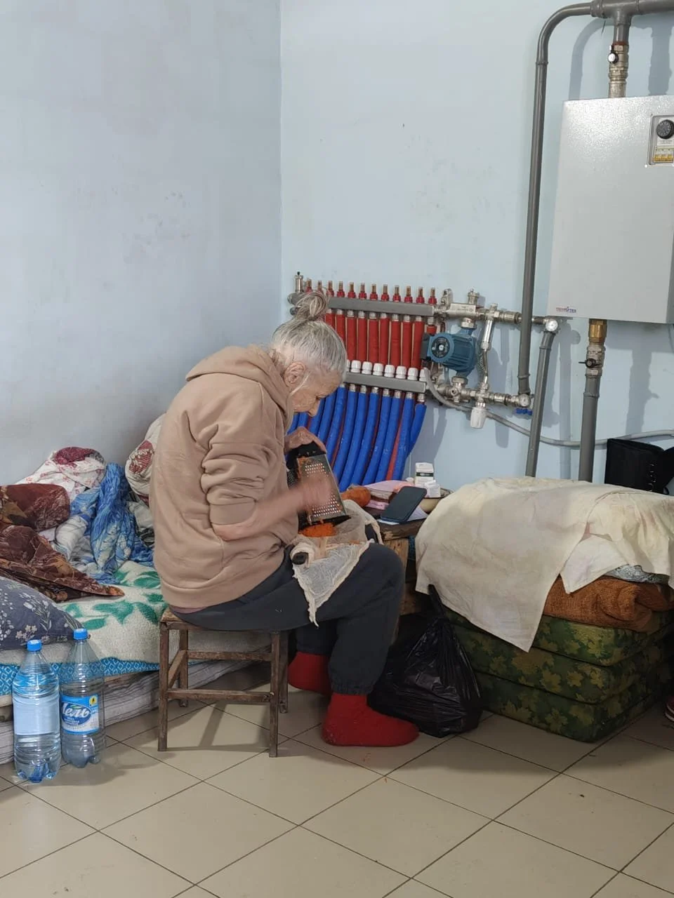 Eine Hase ist eingezogen