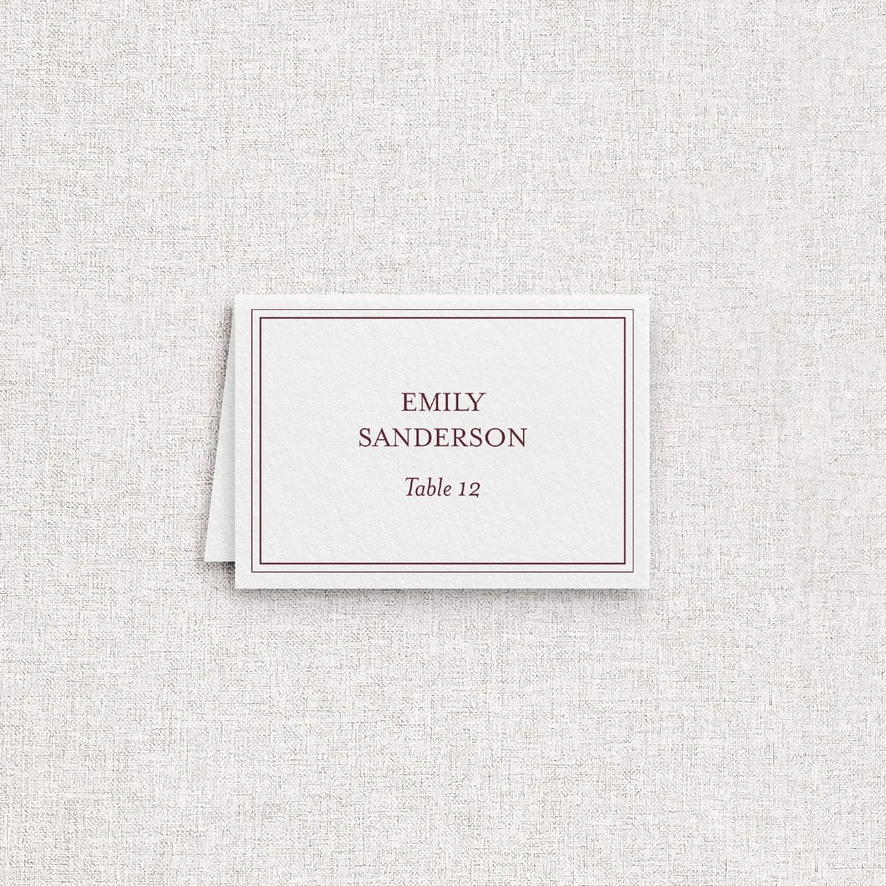 Gracie Escort Cards - Folded