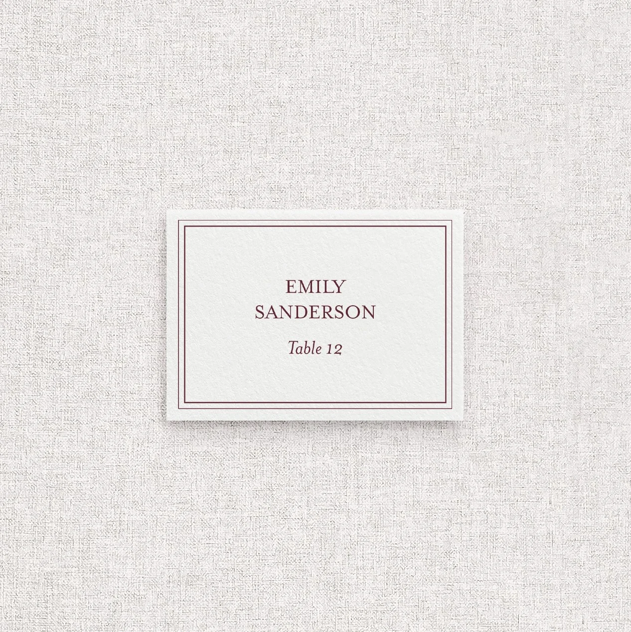 Gracie Escort Cards - Flat