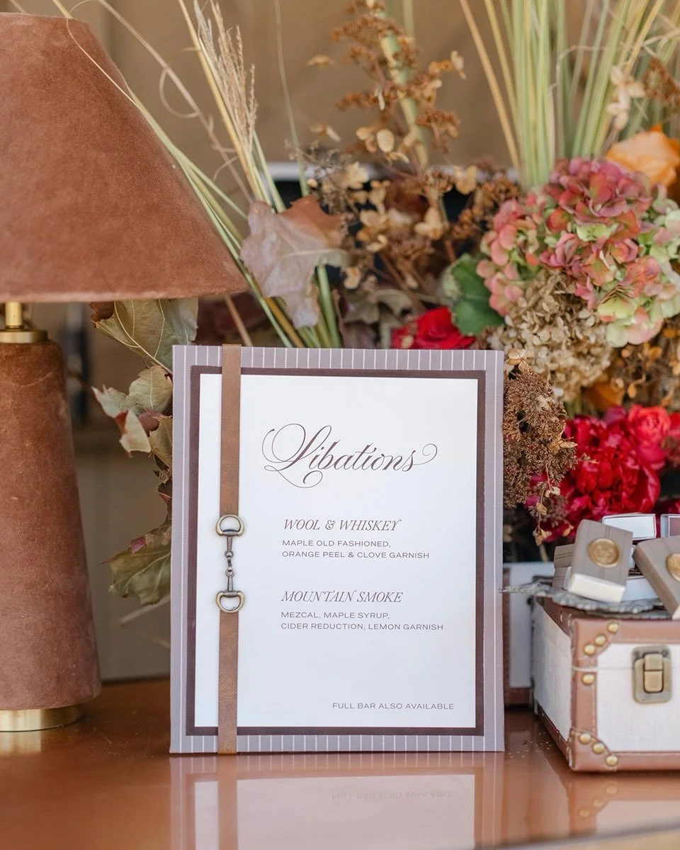 Cheers to the weekend! 

Design: @byemmab @birdsofaflower
Planning: @byemmab
Photography: @rodeoandcophoto
Floral Design: @birdsofaflower
Stationery, Signage &amp; Event Branding: @rhdesignhouse
Custom Embroidery: @atomickraftworks
Seating Chart Fabr