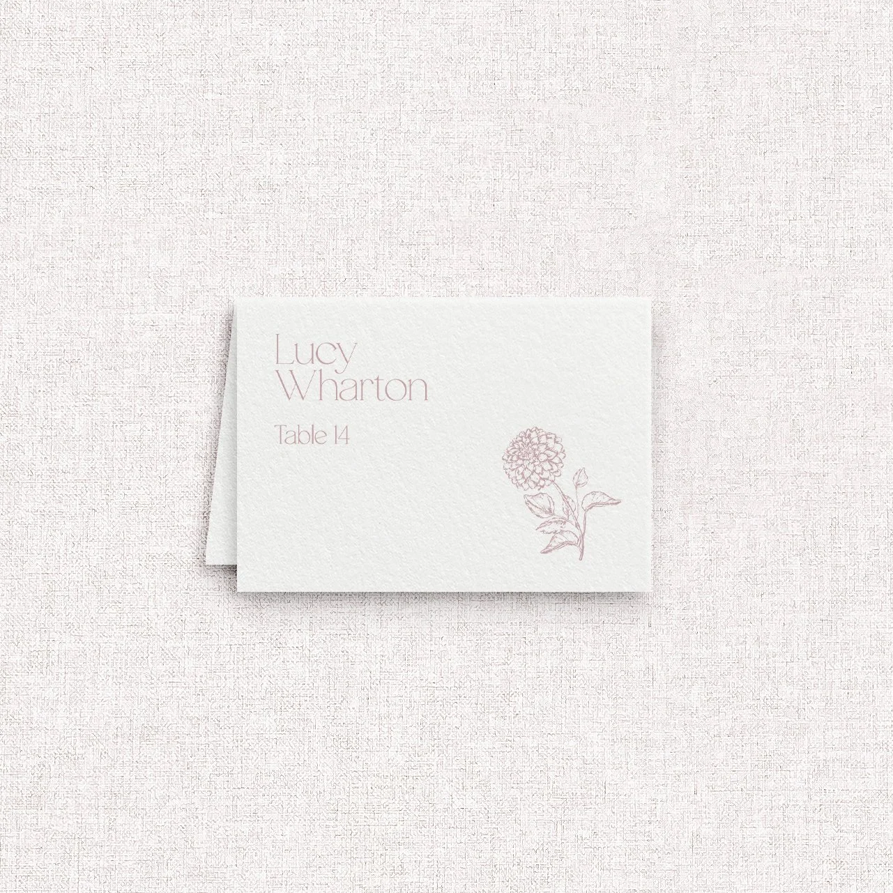 Cali Escort Cards - Folded