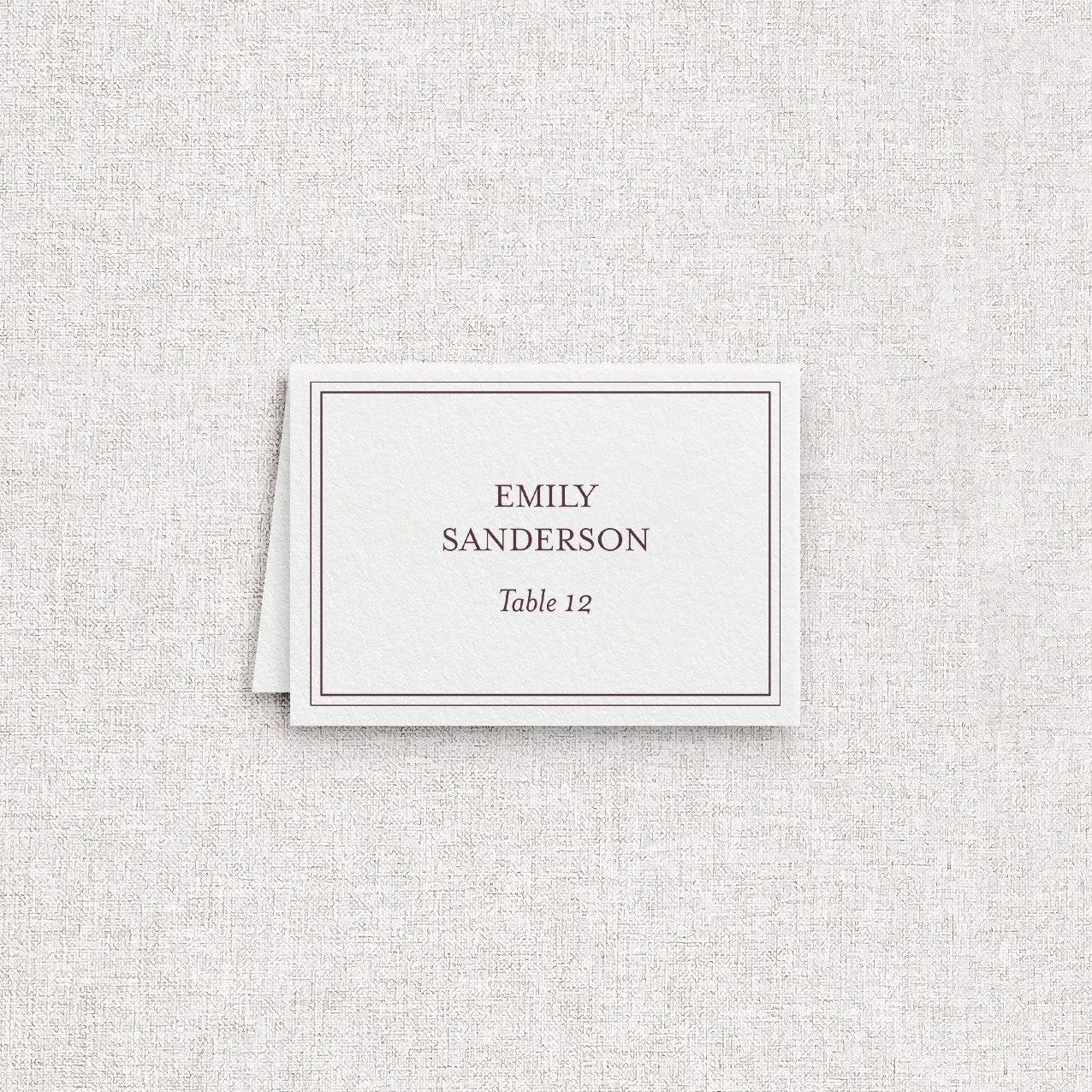 Gracie Escort Cards - Folded