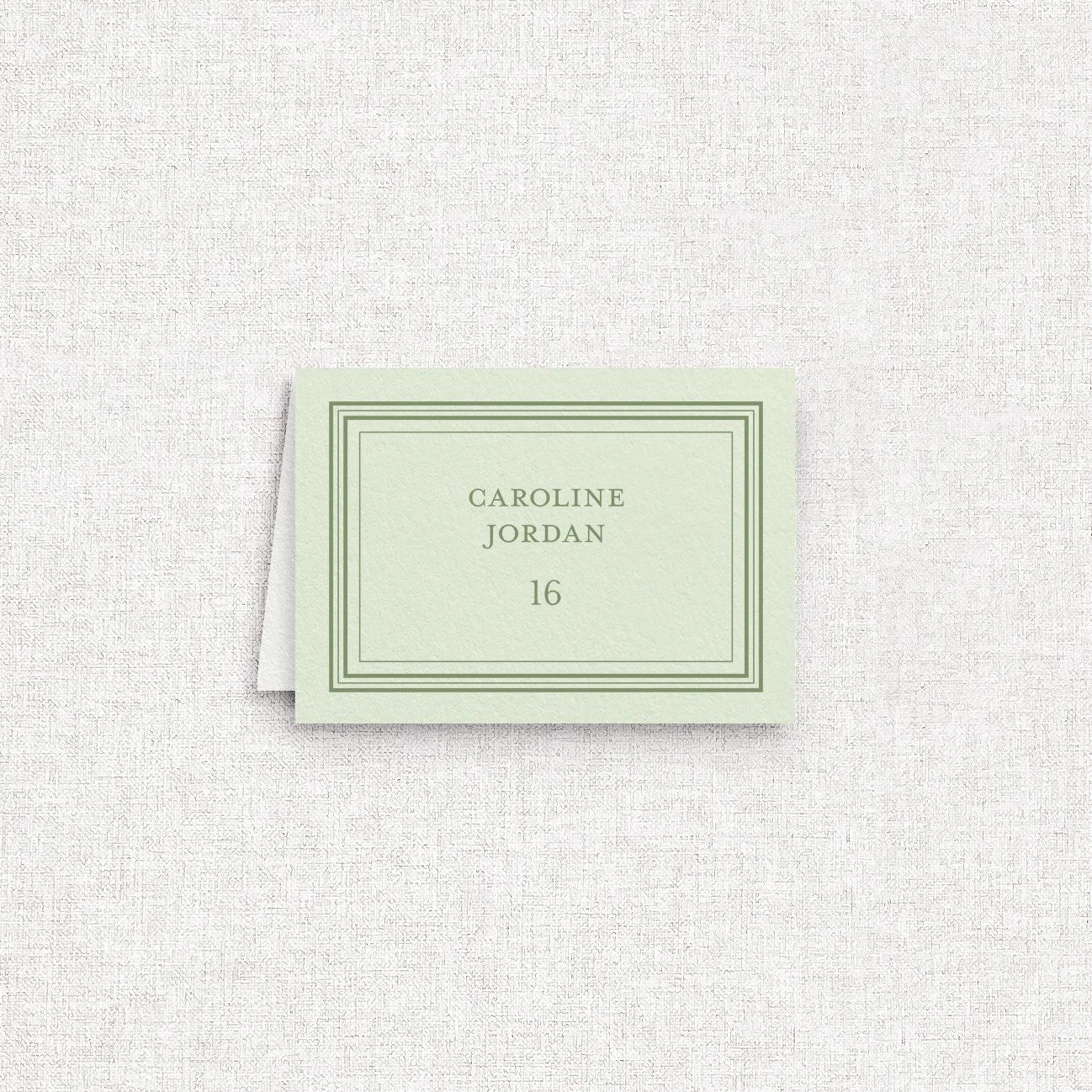 Norah Escort Cards - Folded