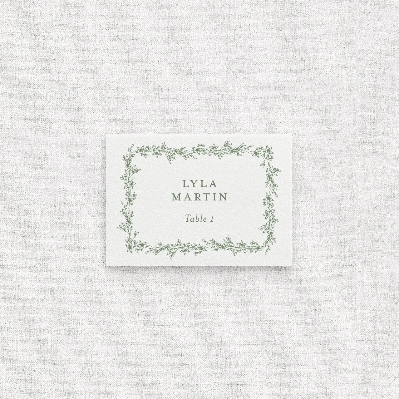 Riley Escort Cards - Flat