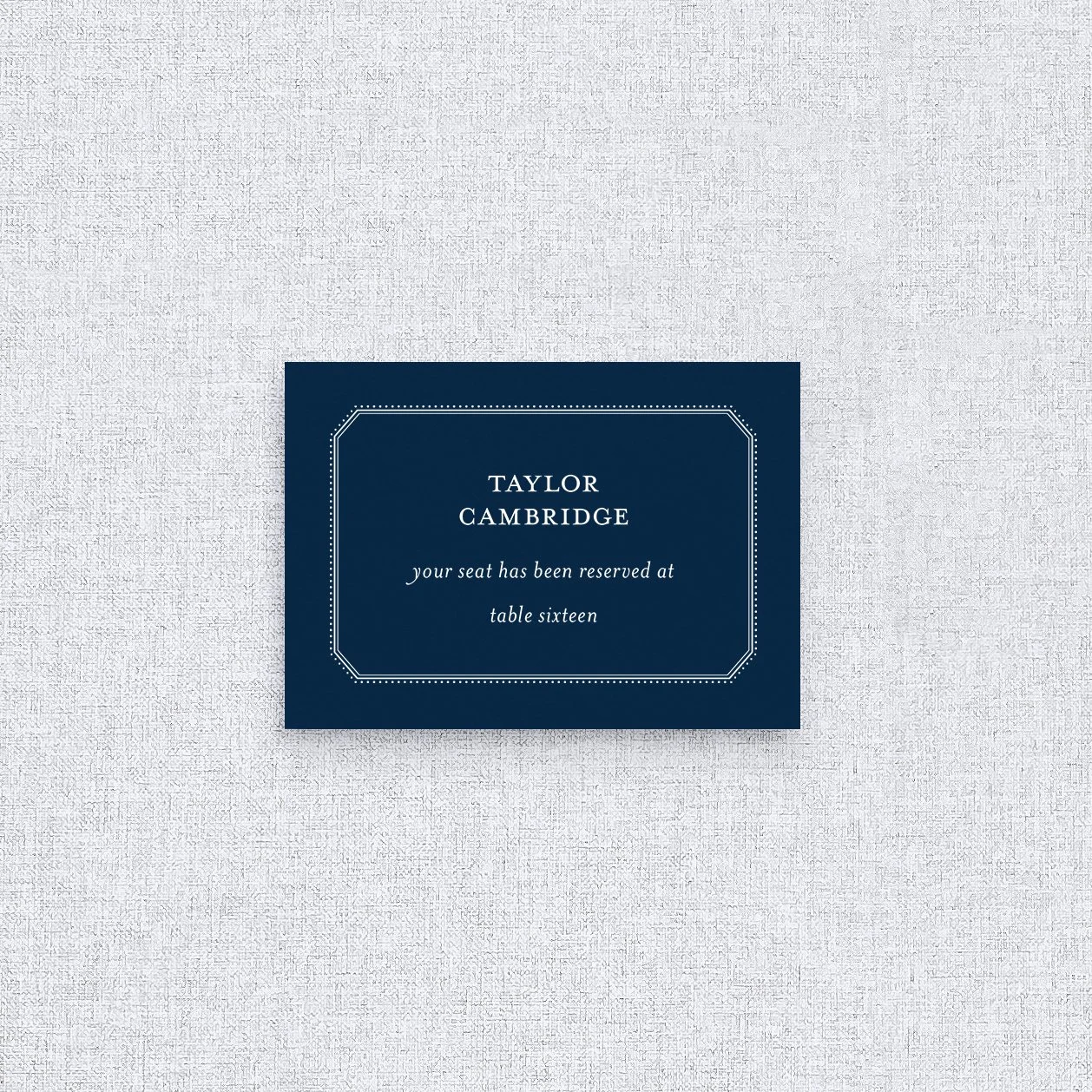 Pierre Escort Cards - Flat