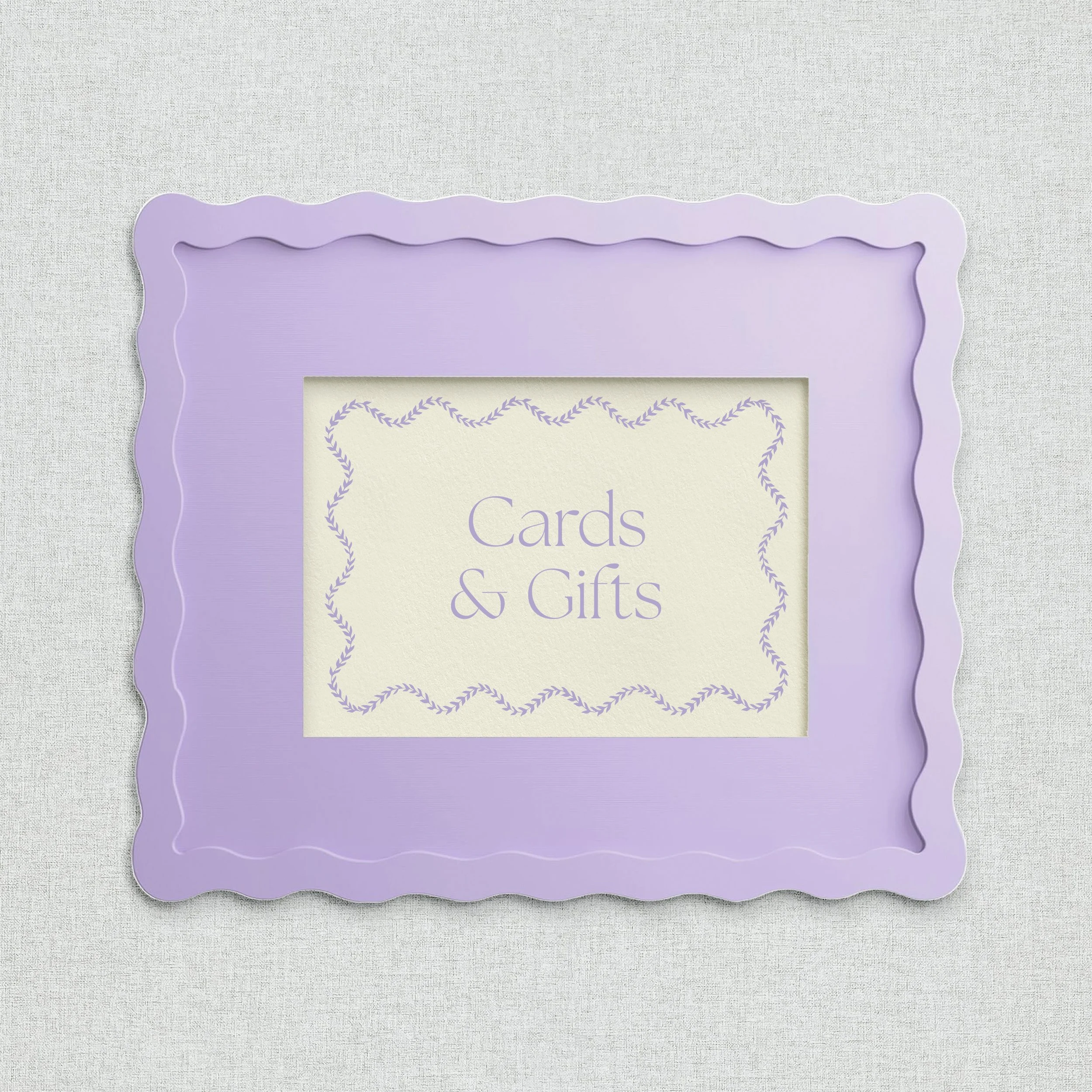 Libby Cards and Gifts Sign