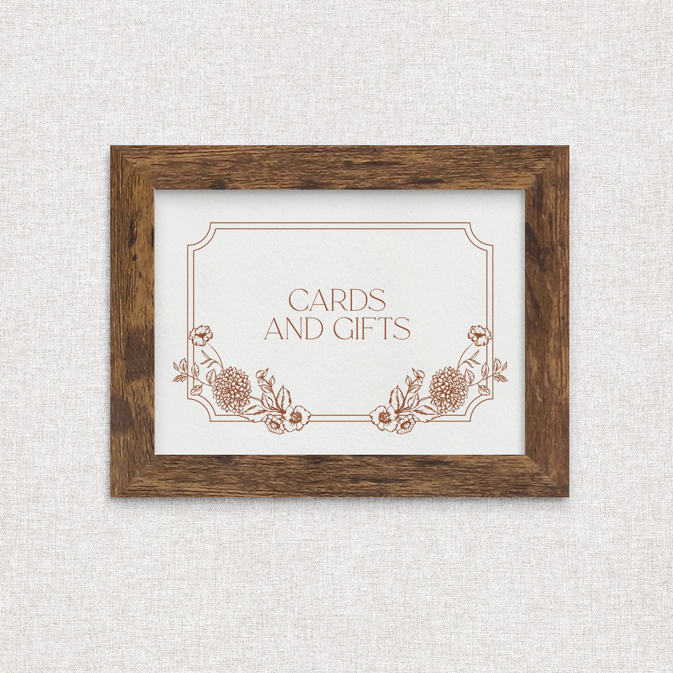 Annie Cards and Gifts Sign