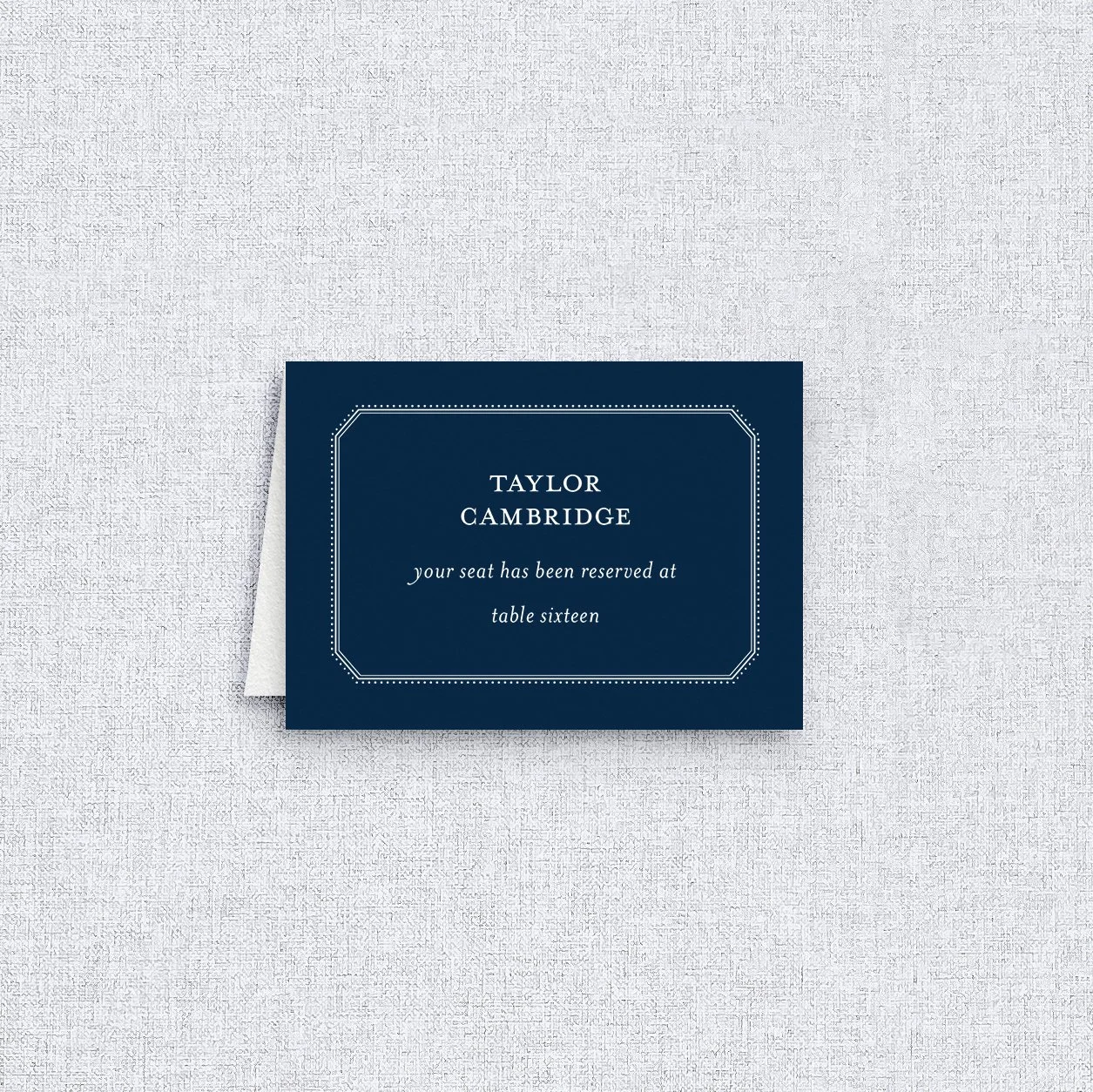 Pierre Escort Cards - Folded