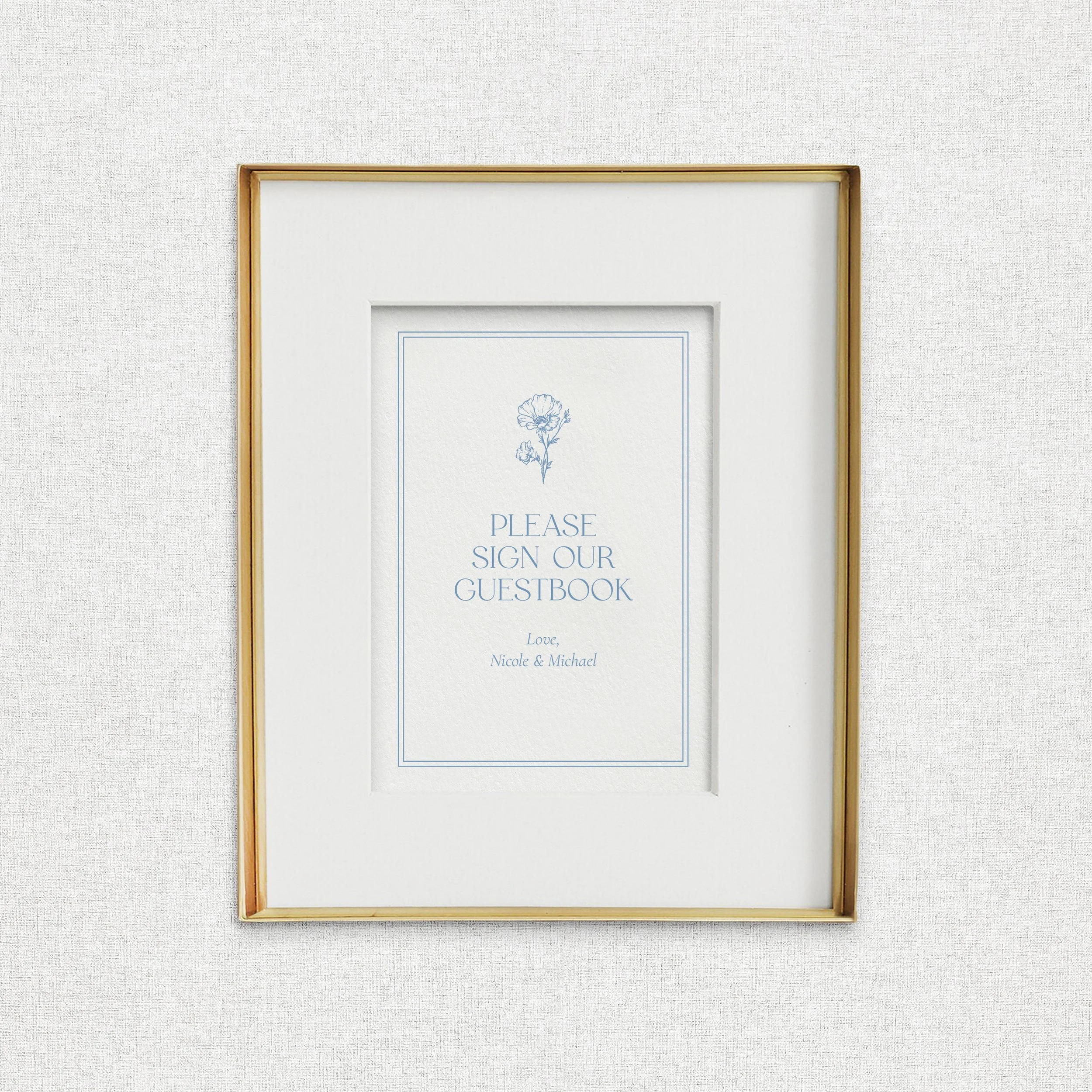 Goldie Guestbook Sign