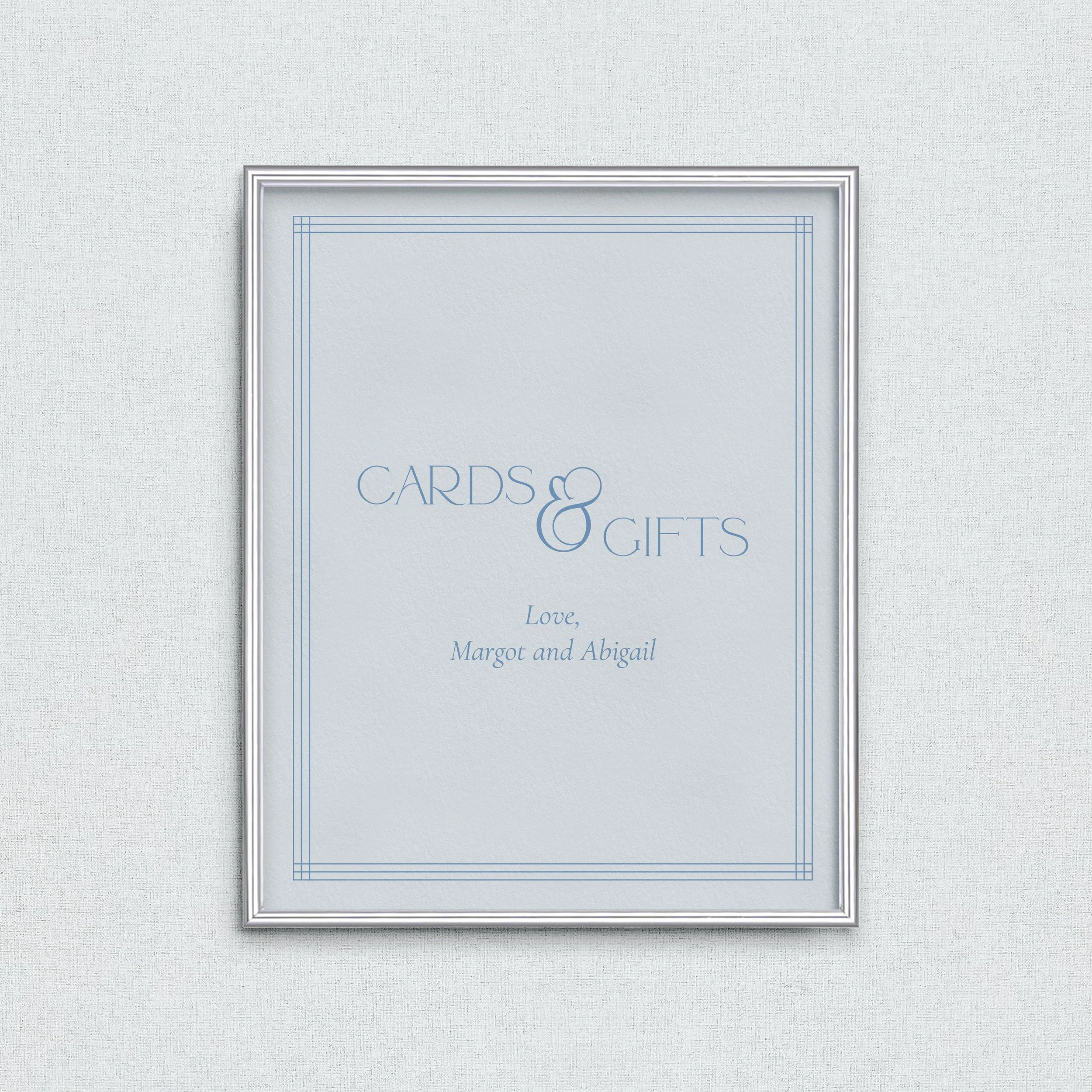Teddy Cards and Gifts Sign
