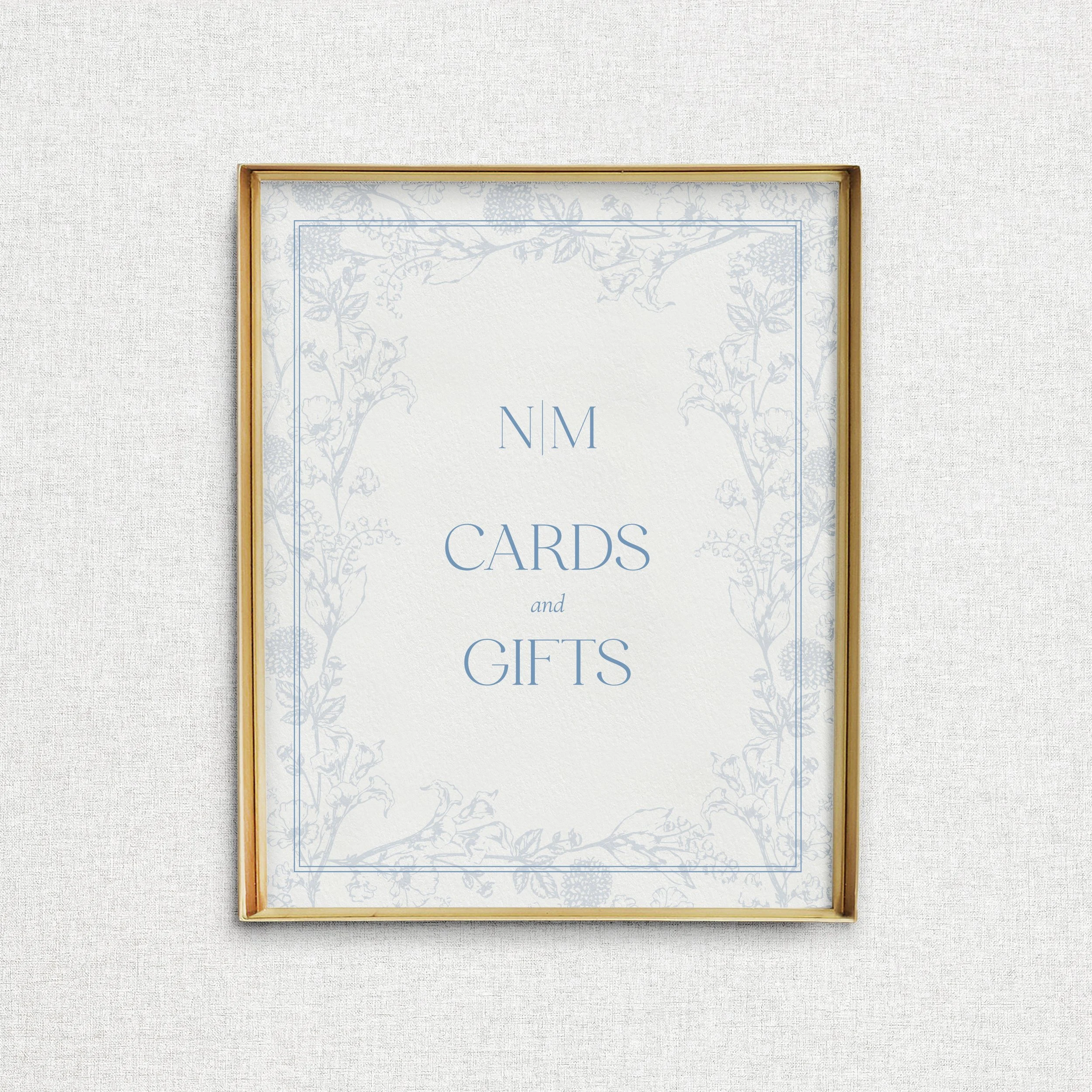 Goldie Cards and Gifts Sign