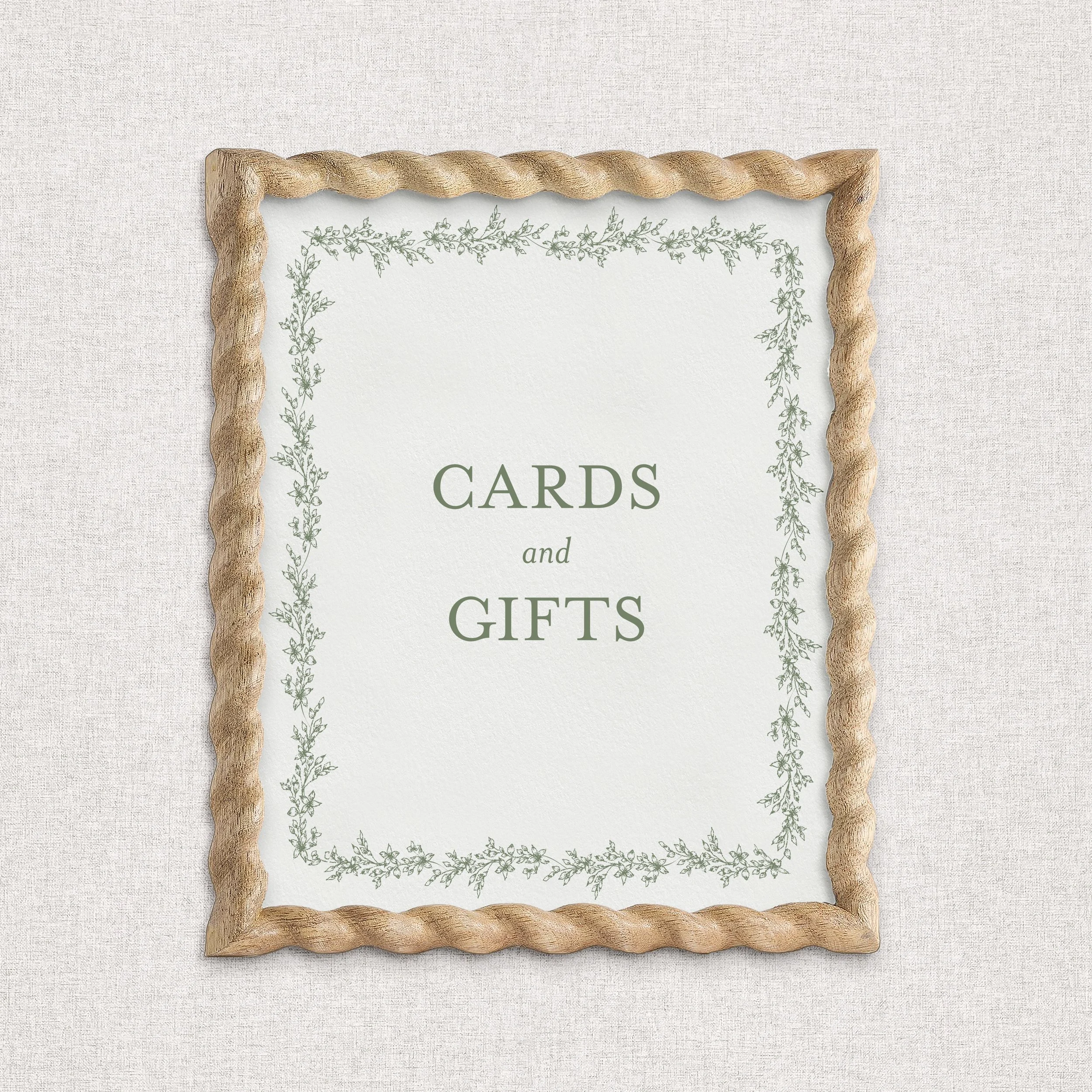 Riley Cards and Gifts Sign