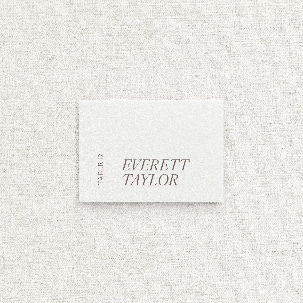 Rizzo Escort Cards - Flat