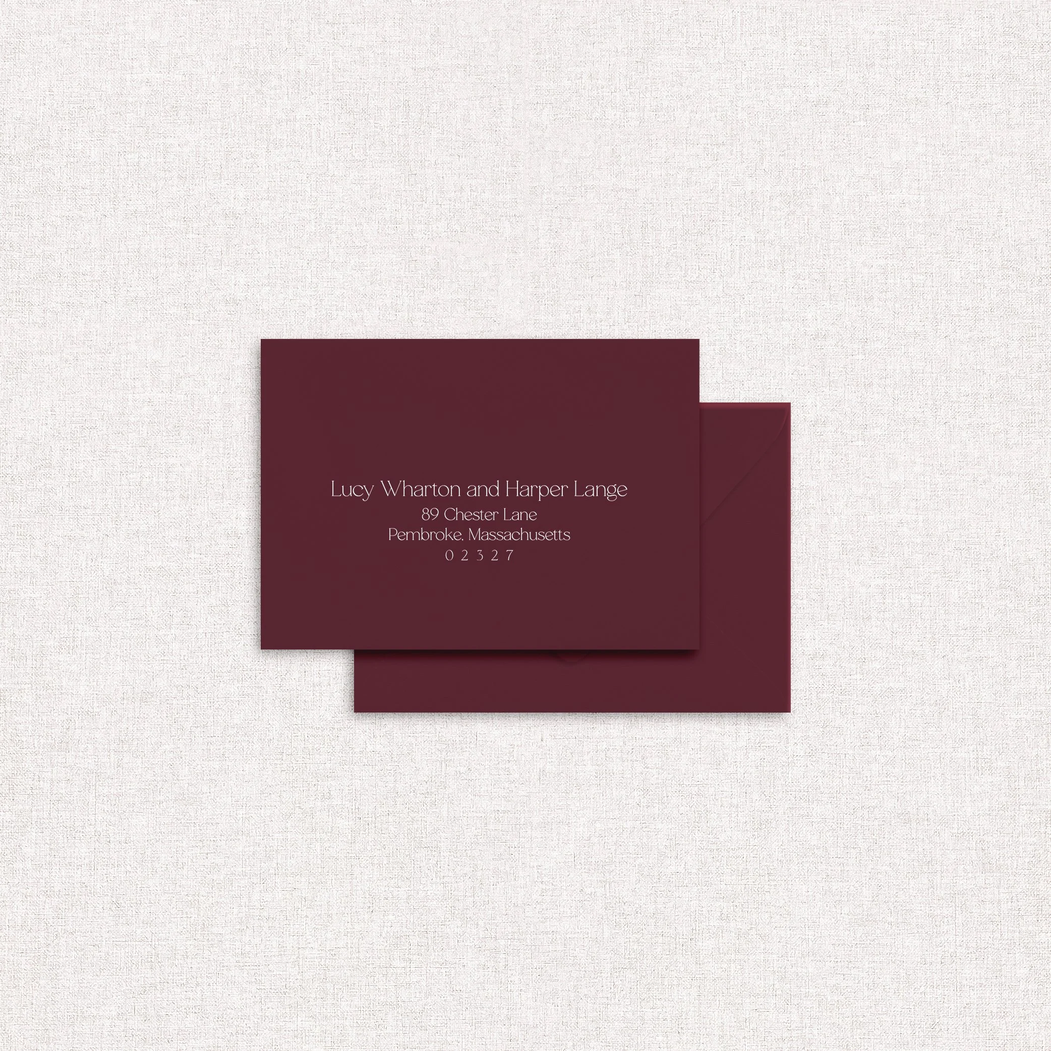 Optional Cali Reply Envelope