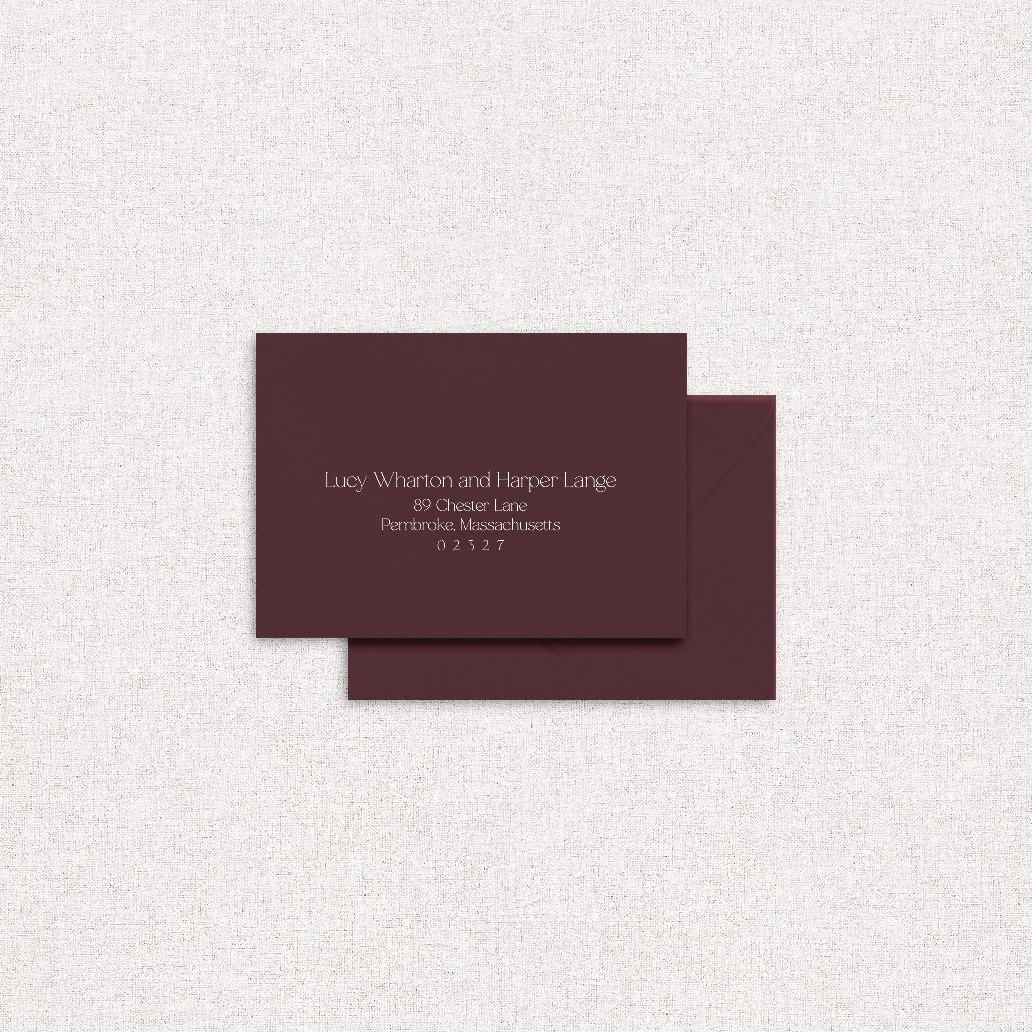 Optional Cali Reply Envelope